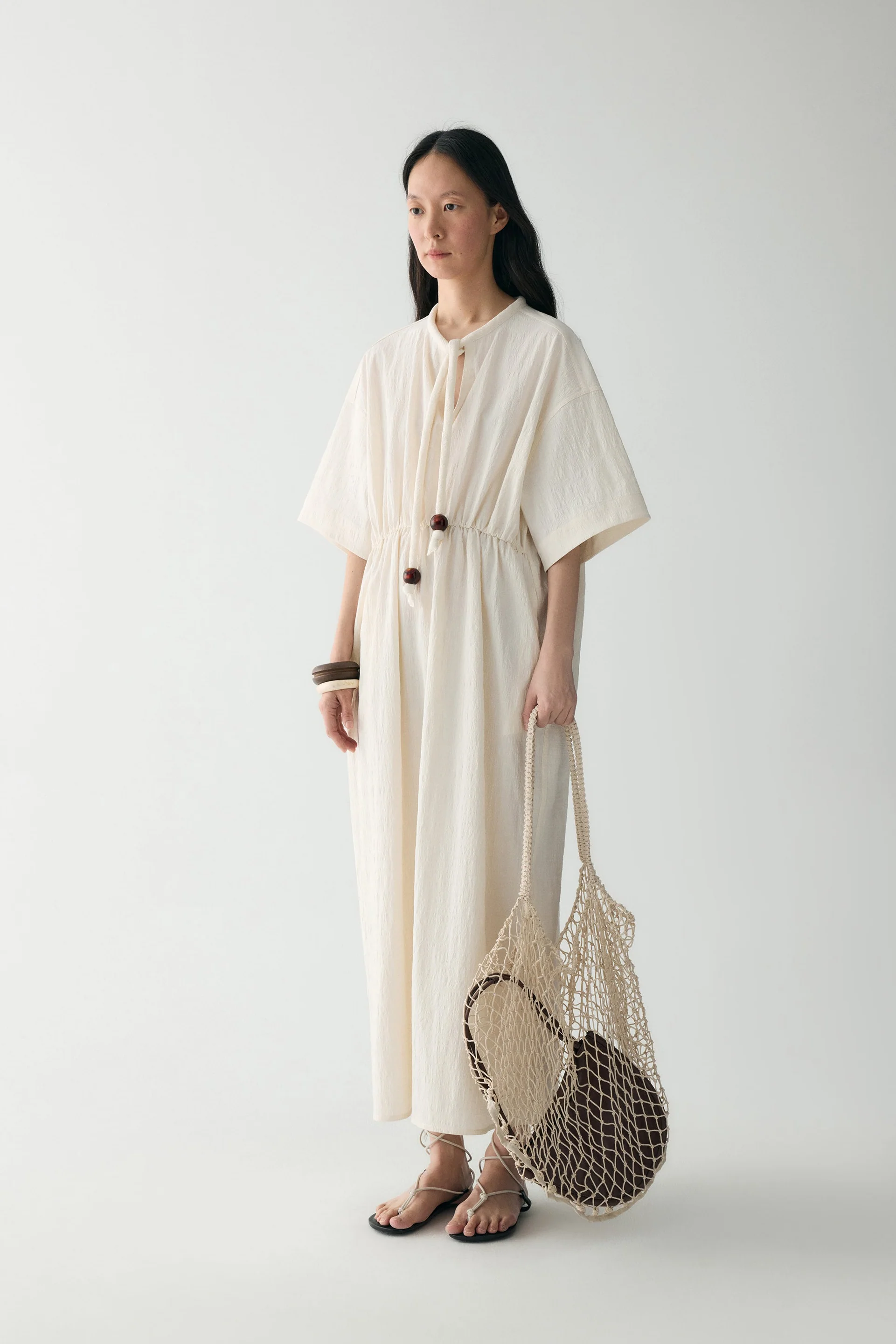 Tie-detail Maxi Dress - Image 4