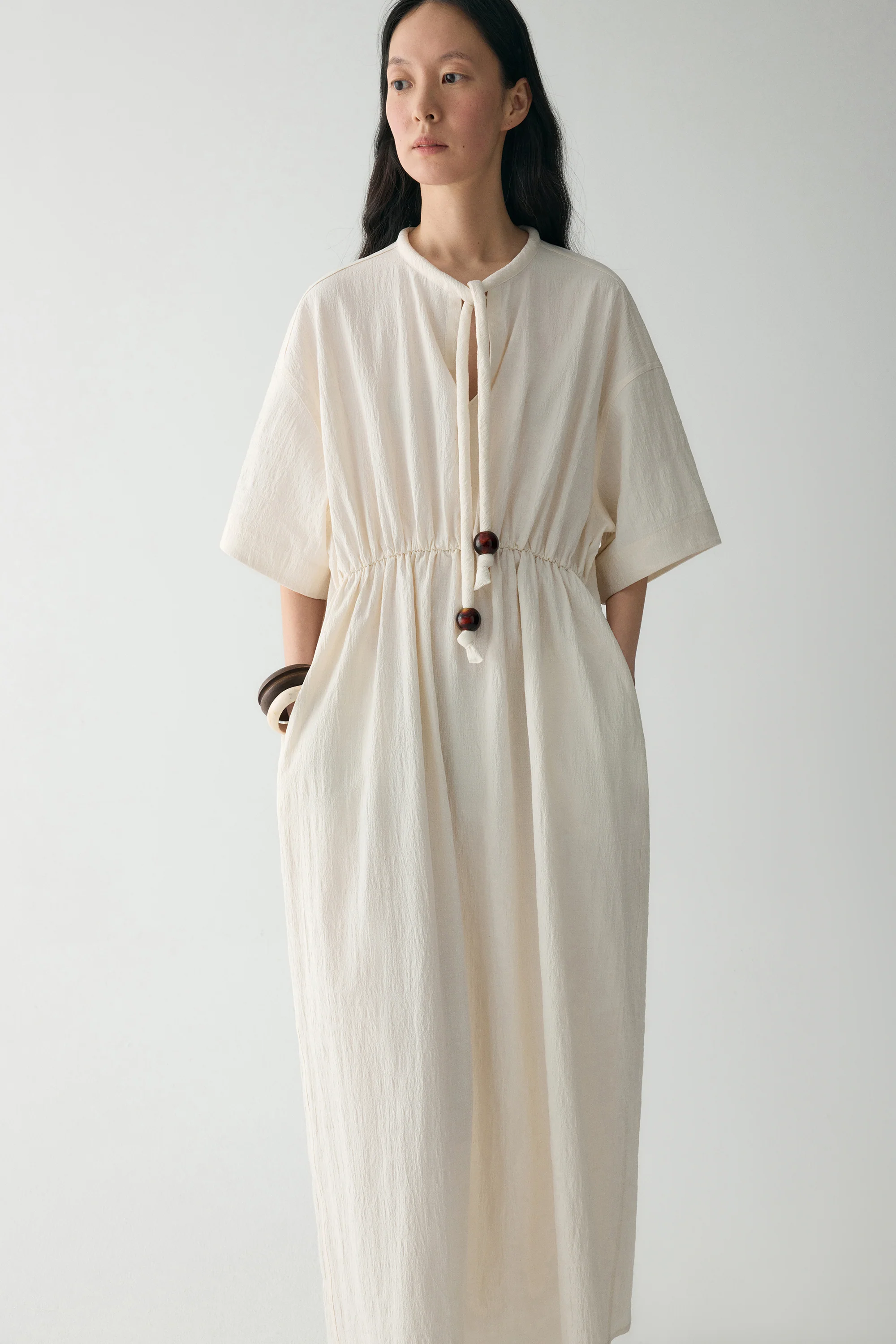 Tie-detail Maxi Dress - Image 7
