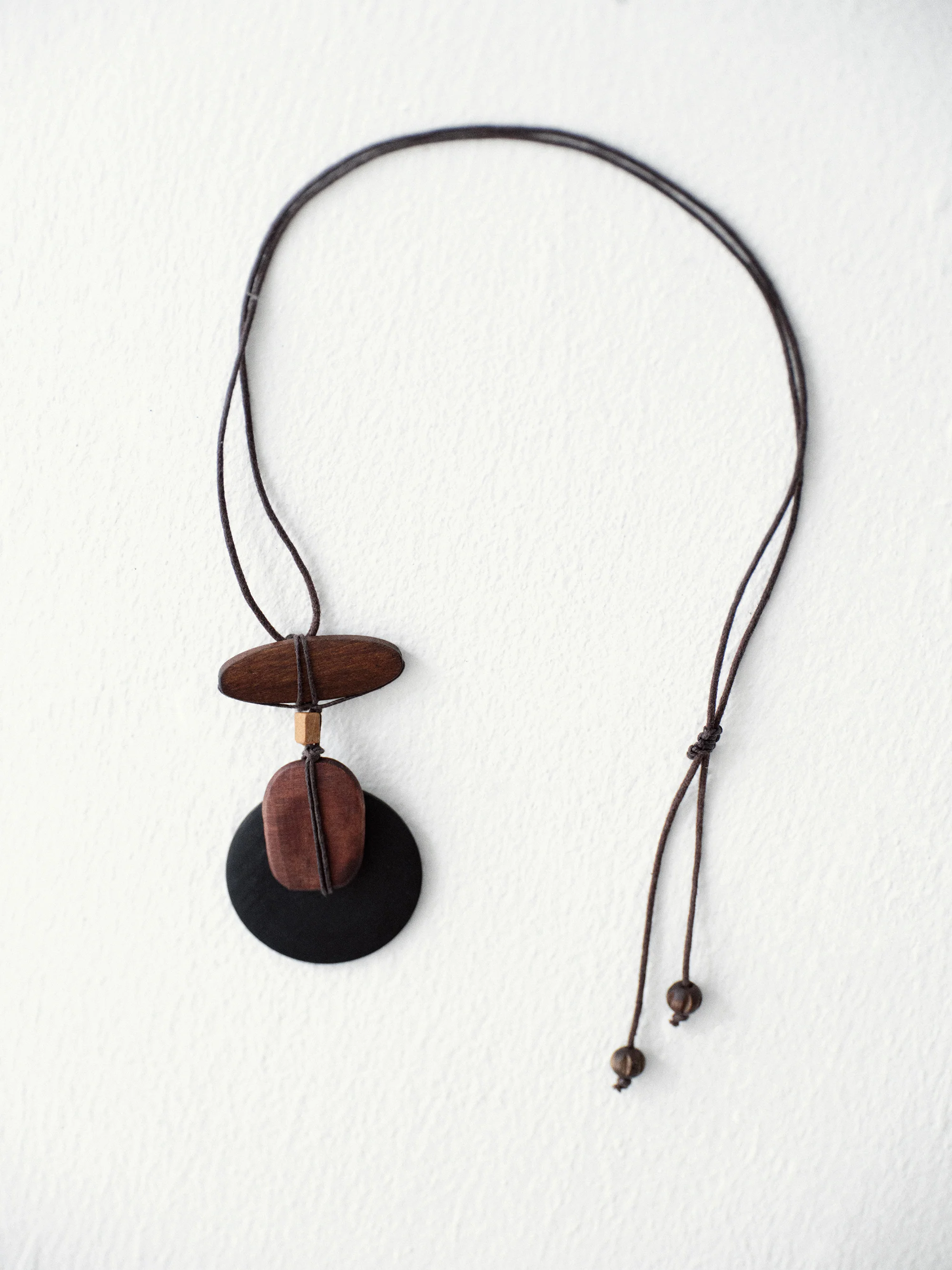 Hand-made Wooden Necklace - Image 12