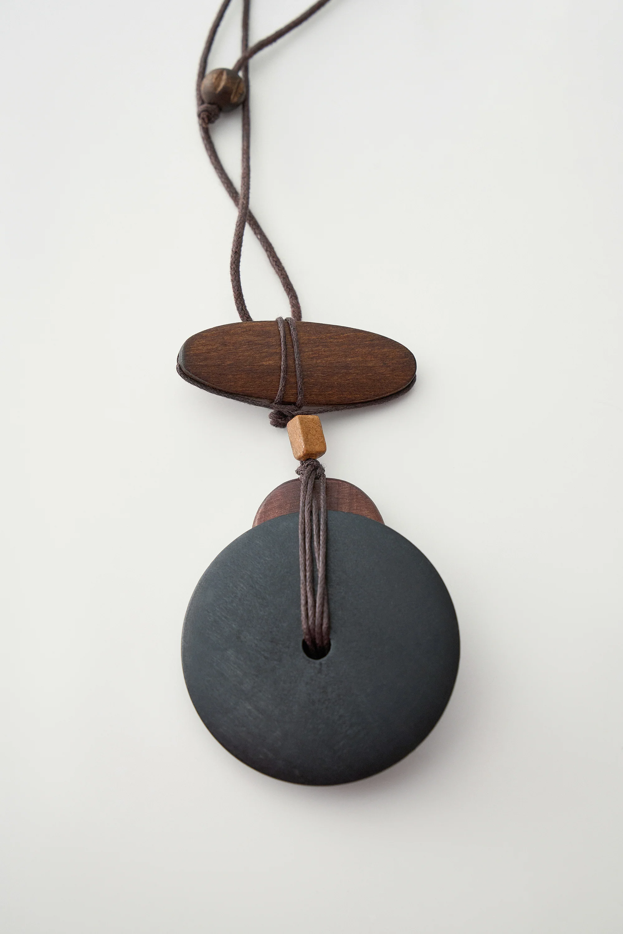 Hand-made Wooden Necklace - Image 15