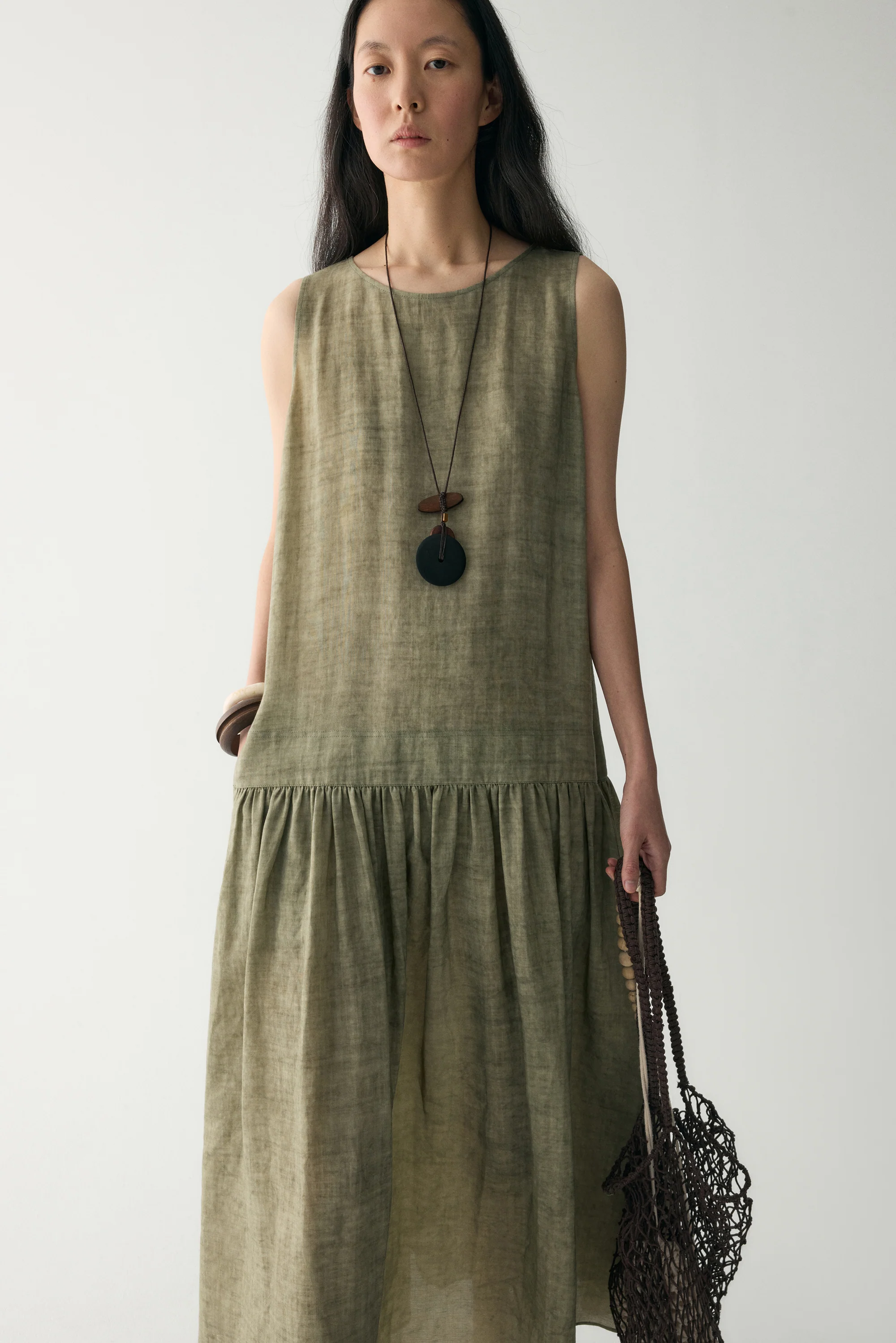 Hand-made Wooden Necklace - Image 4