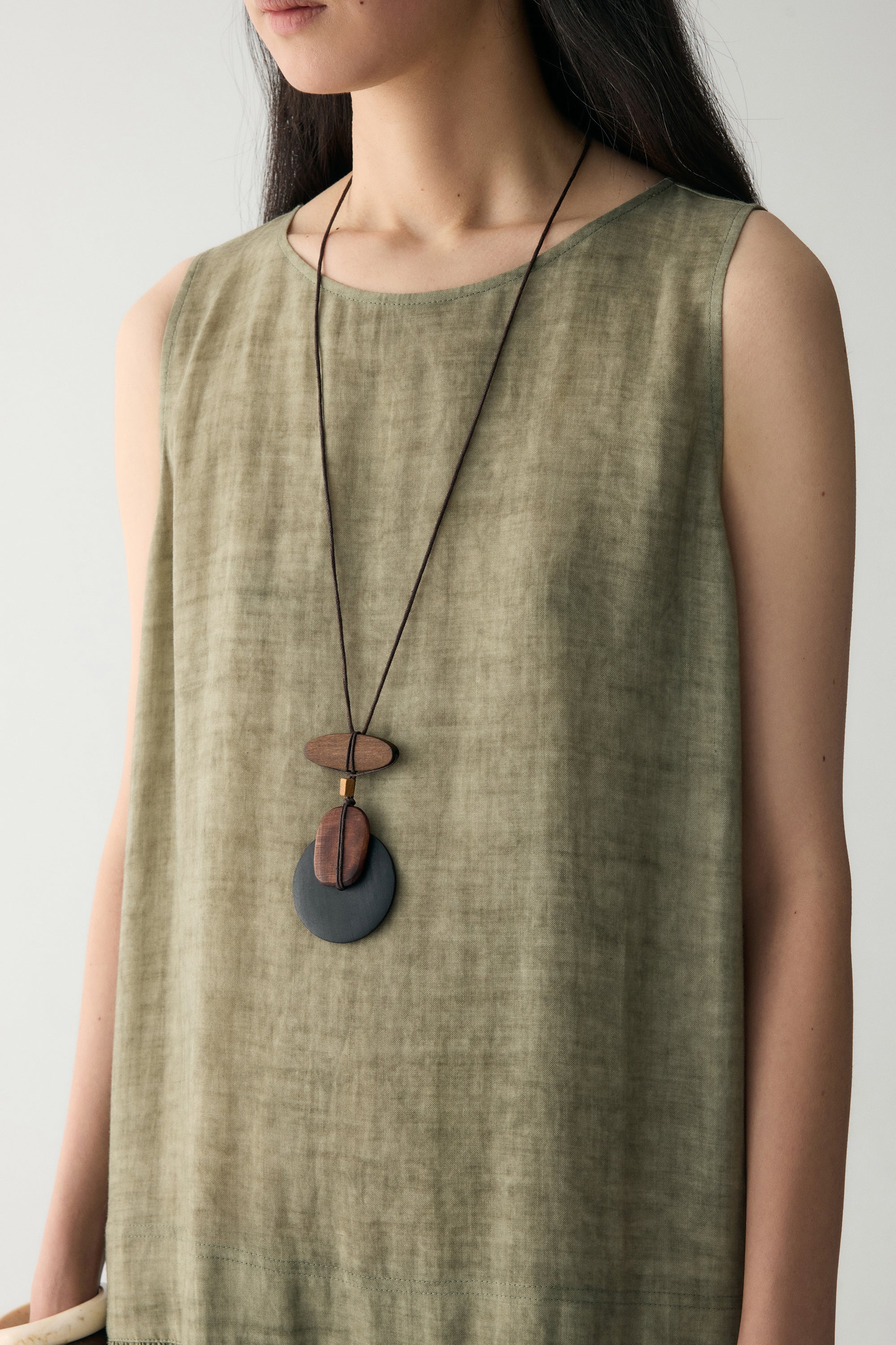 Hand-made Wooden Necklace - Image 5