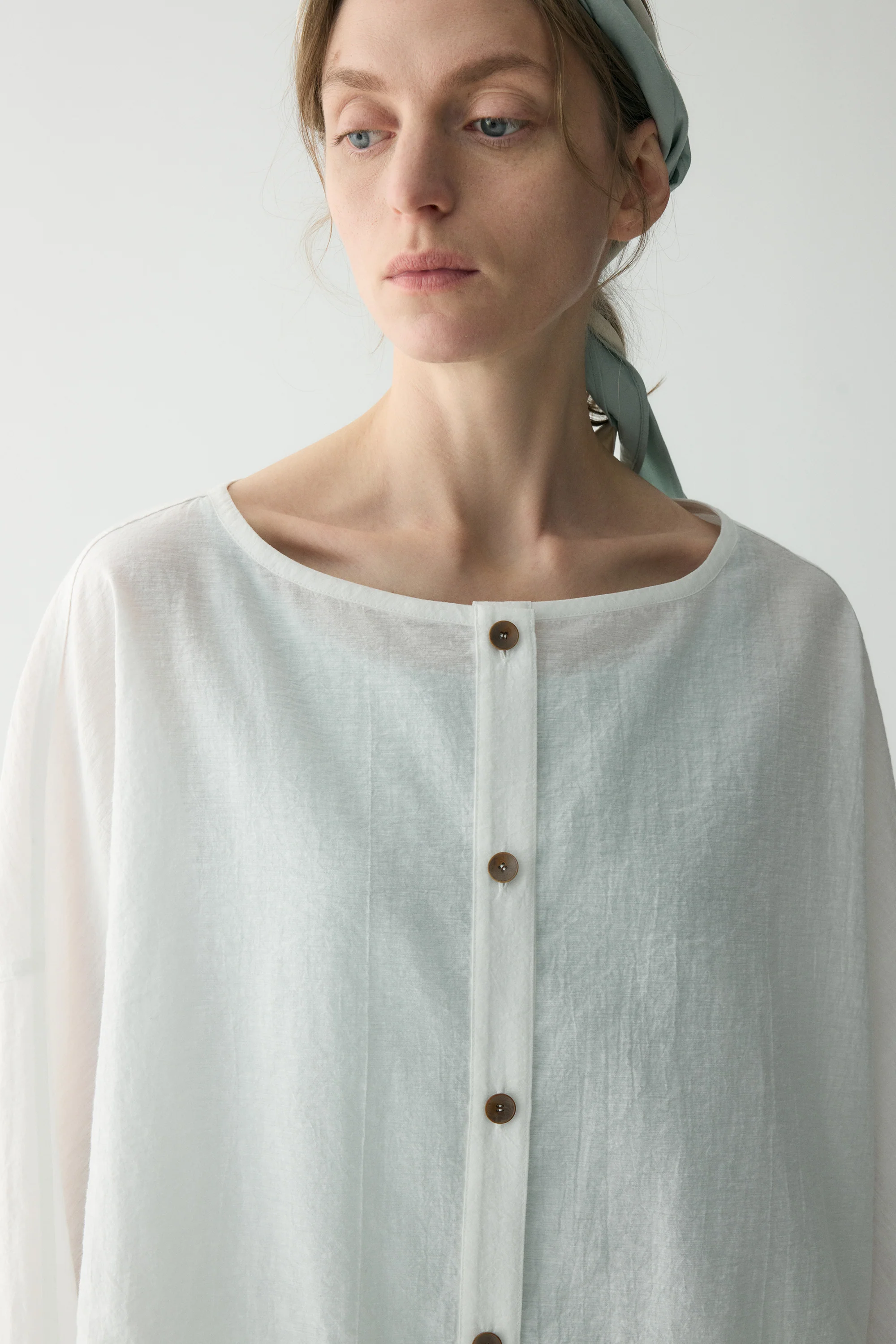 Relaxed Cotton Blouse - Image 11