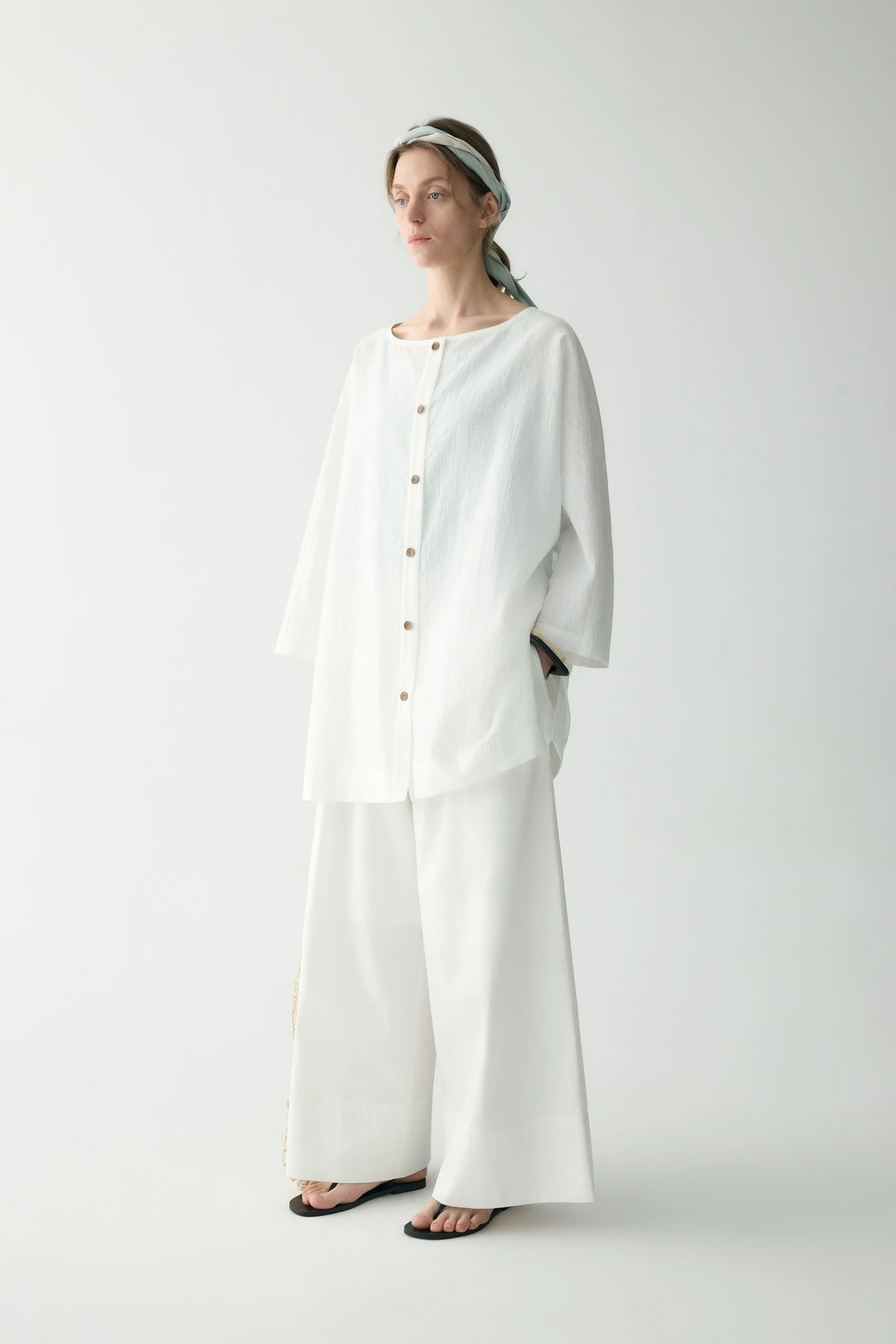 Relaxed Cotton Blouse - Image 4