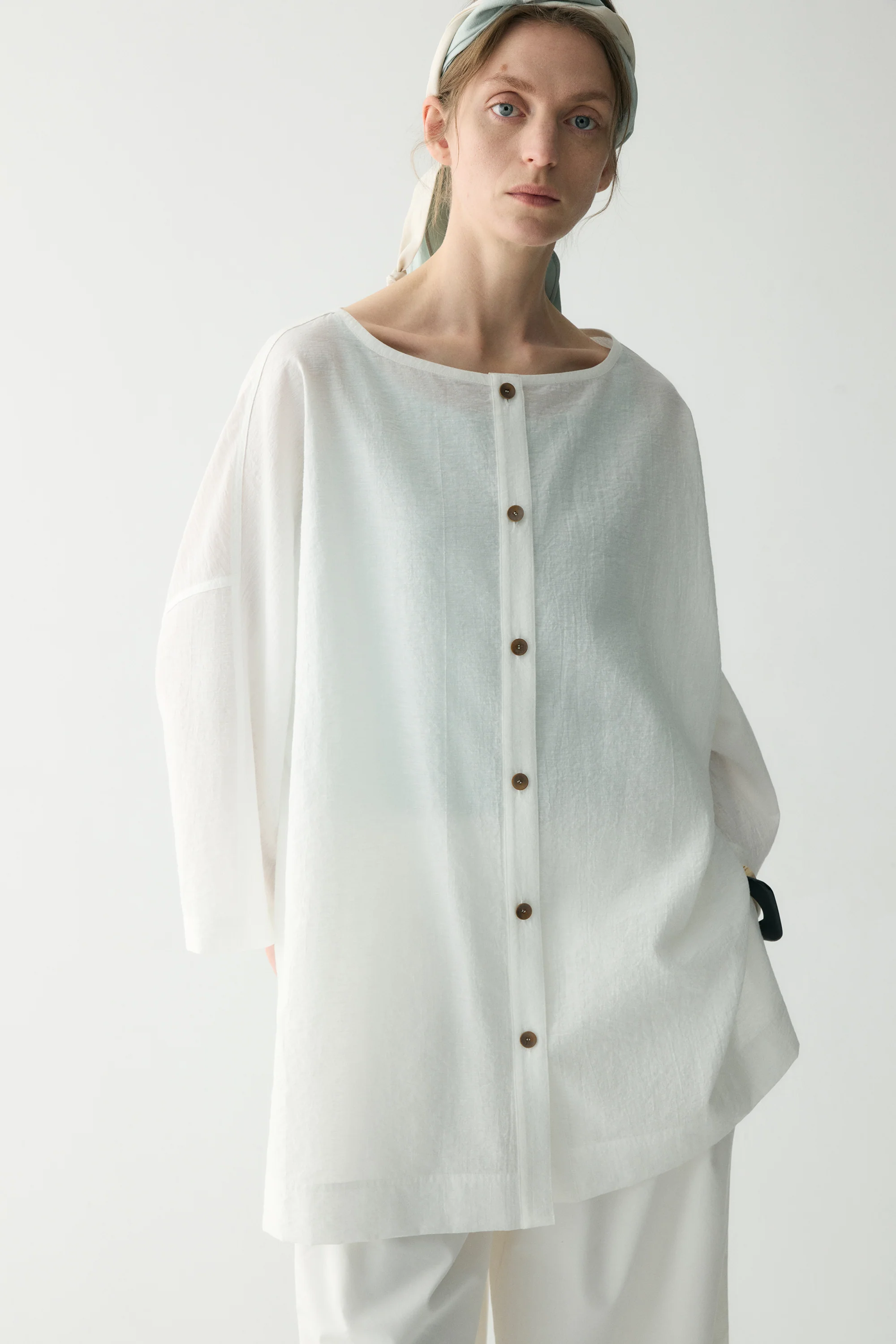 Relaxed Cotton Blouse - Image 7