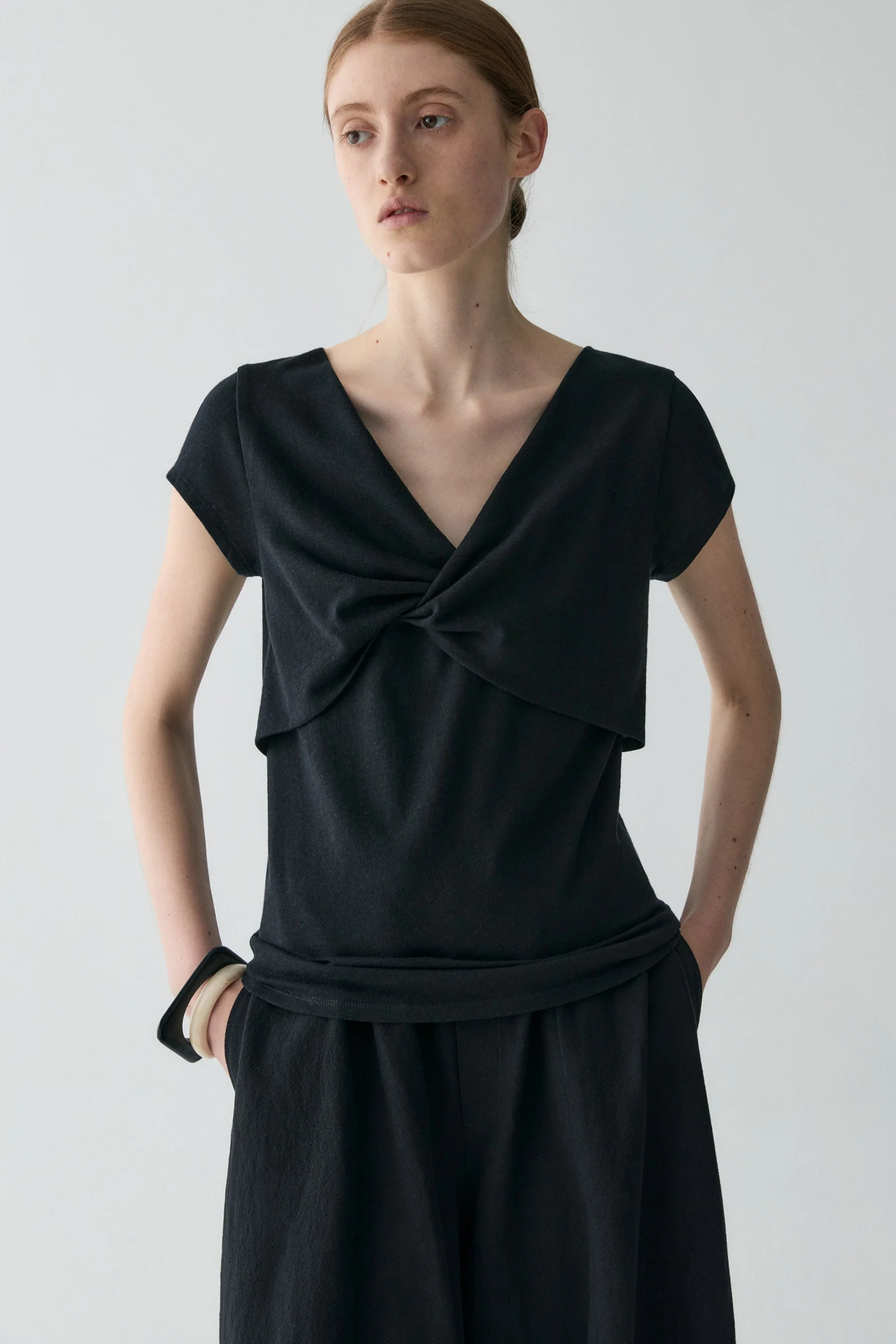 Two-way Bow Knot T-shirt - Image 15