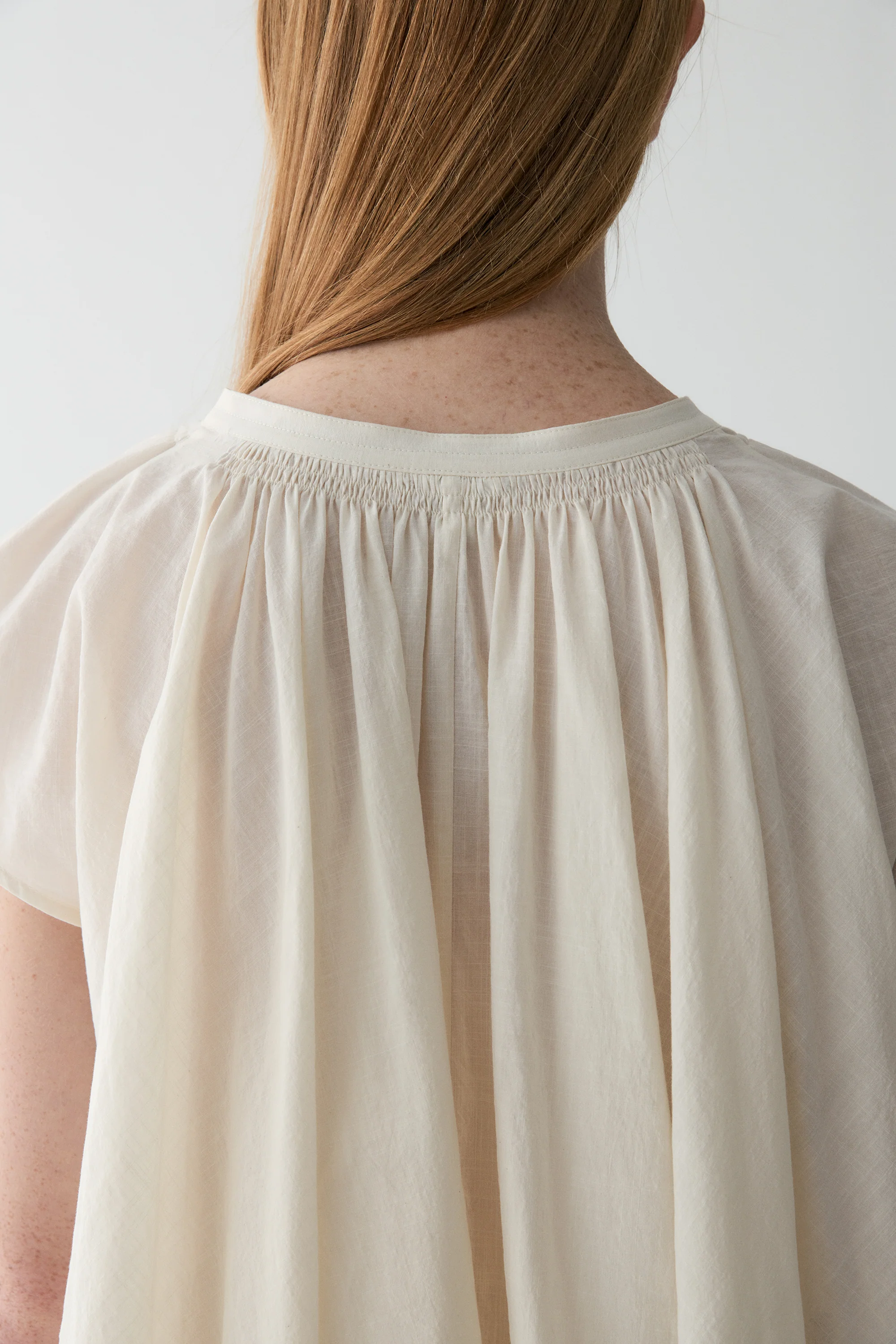 Drawsting Cotton Shirt - Image 12