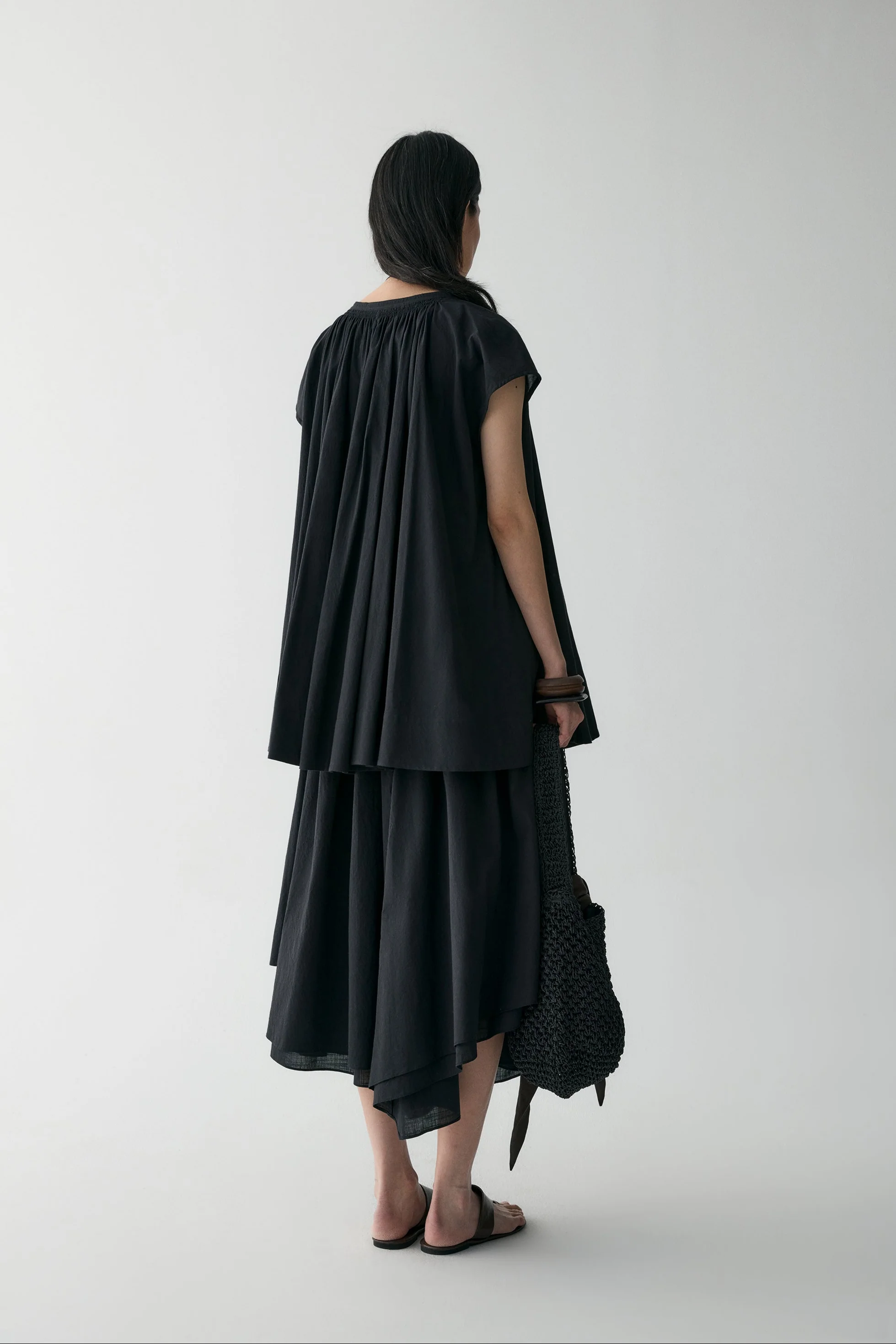 Drawsting Cotton Shirt - Image 17