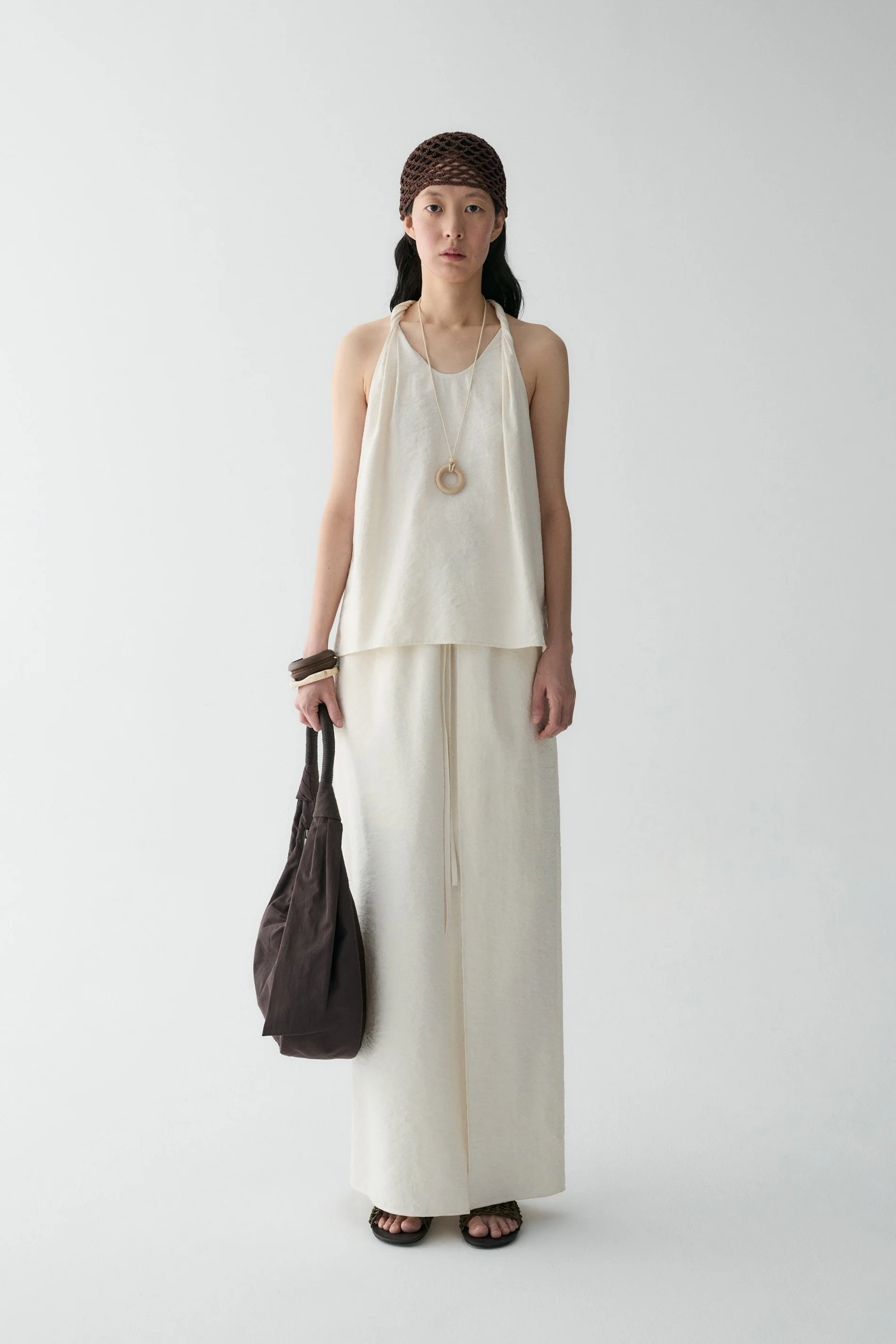 Halterneck Silk Top - Image 13