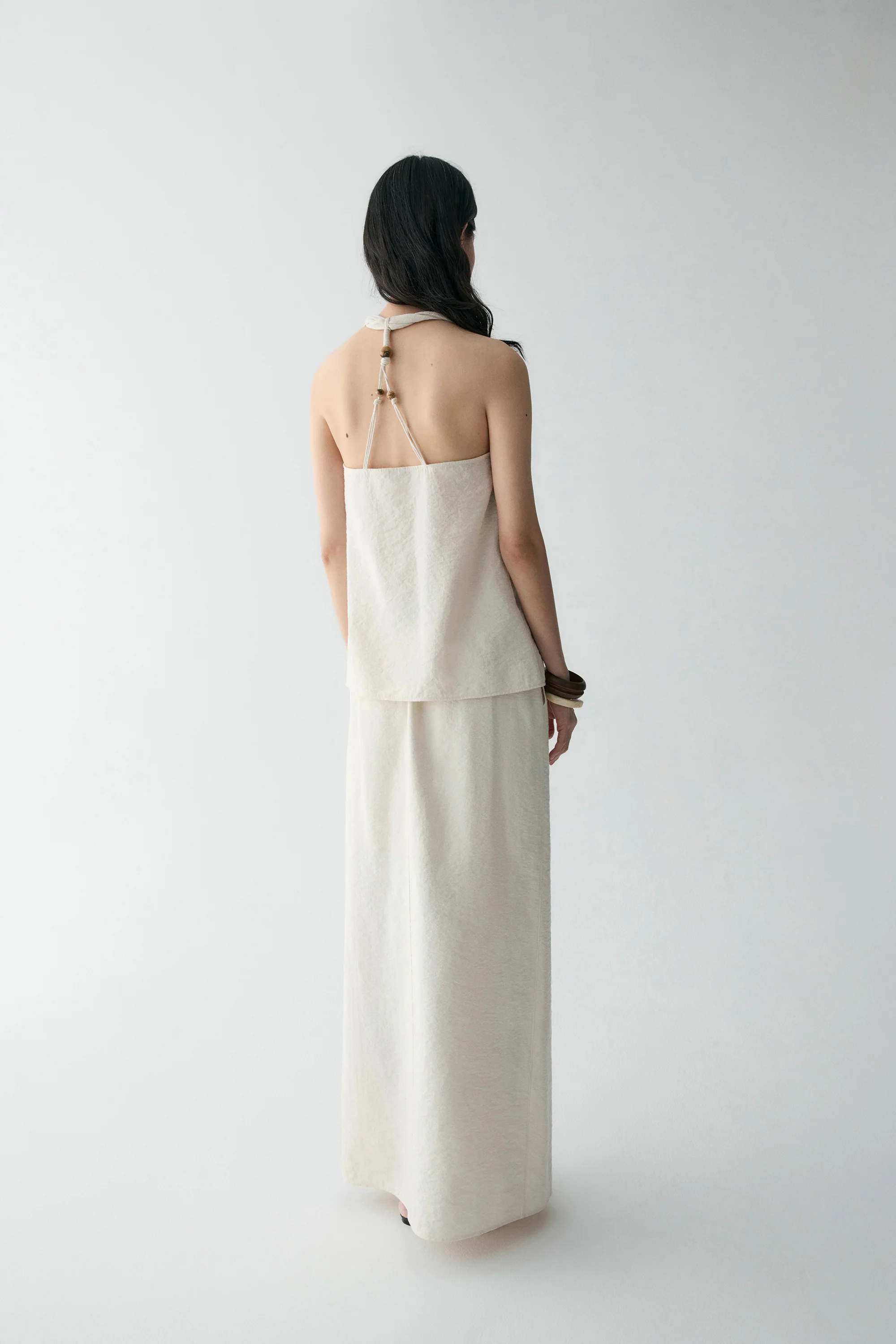 Halterneck Silk Top - Image 15