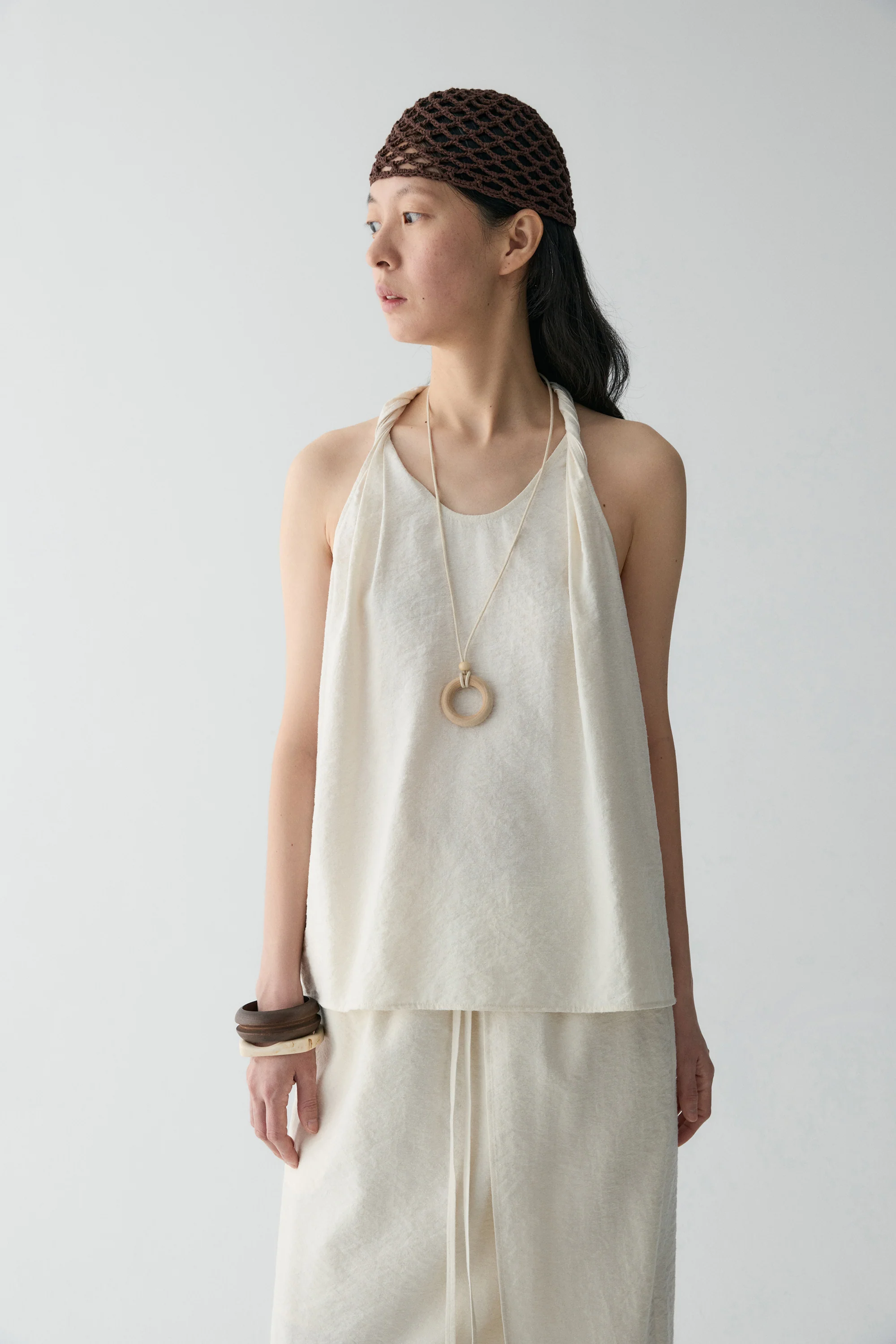 Halterneck Silk Top - Image 16