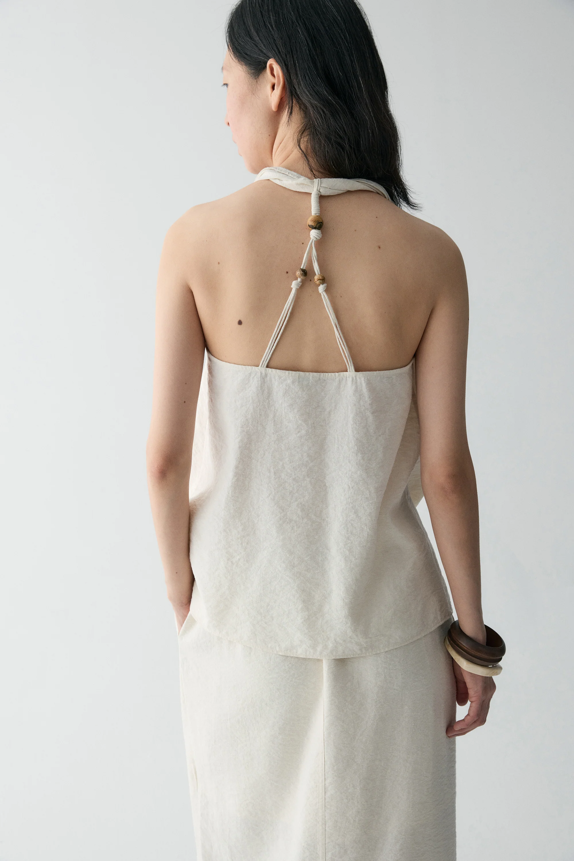 Halterneck Silk Top - Image 19