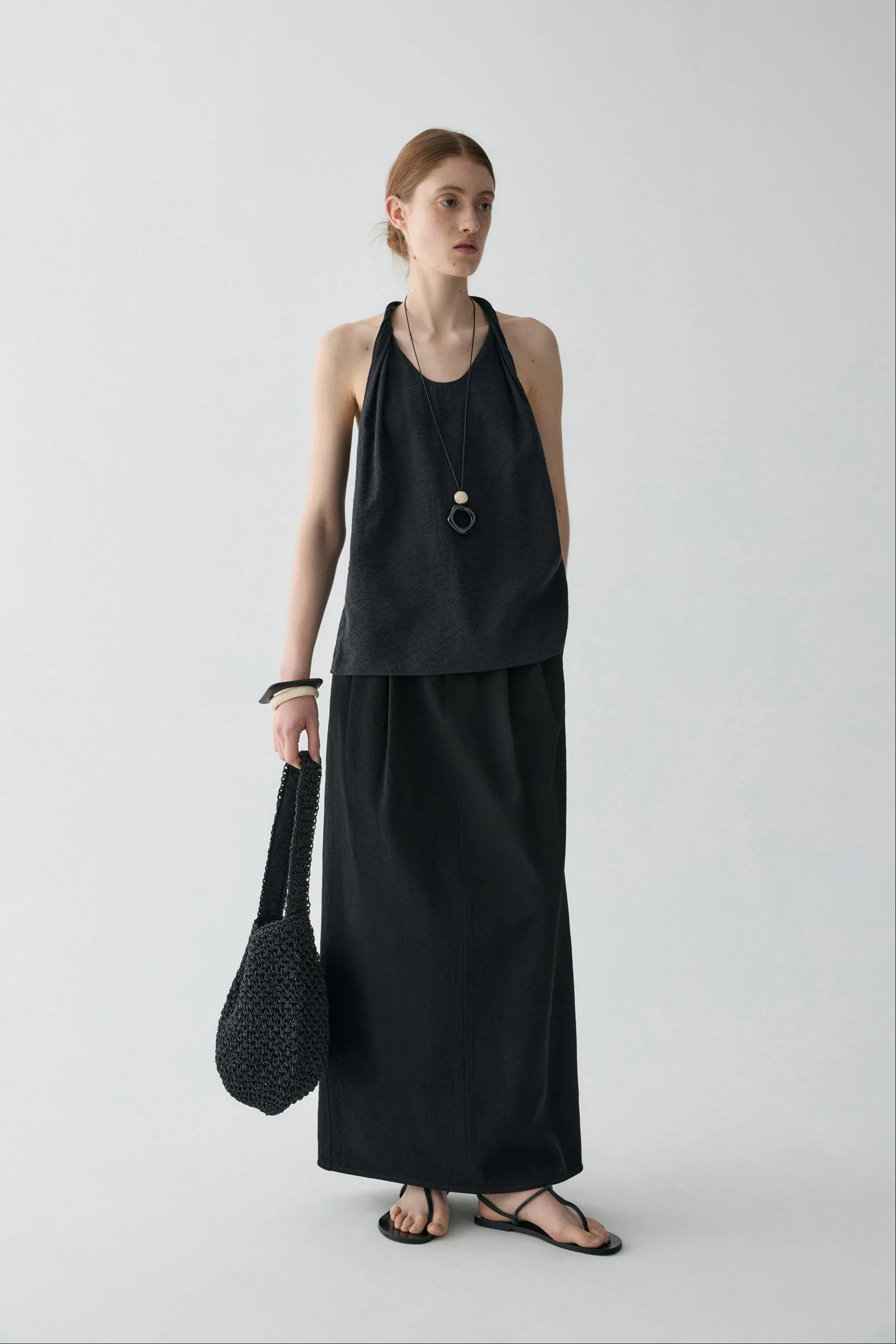 Halterneck Silk Top - Image 3
