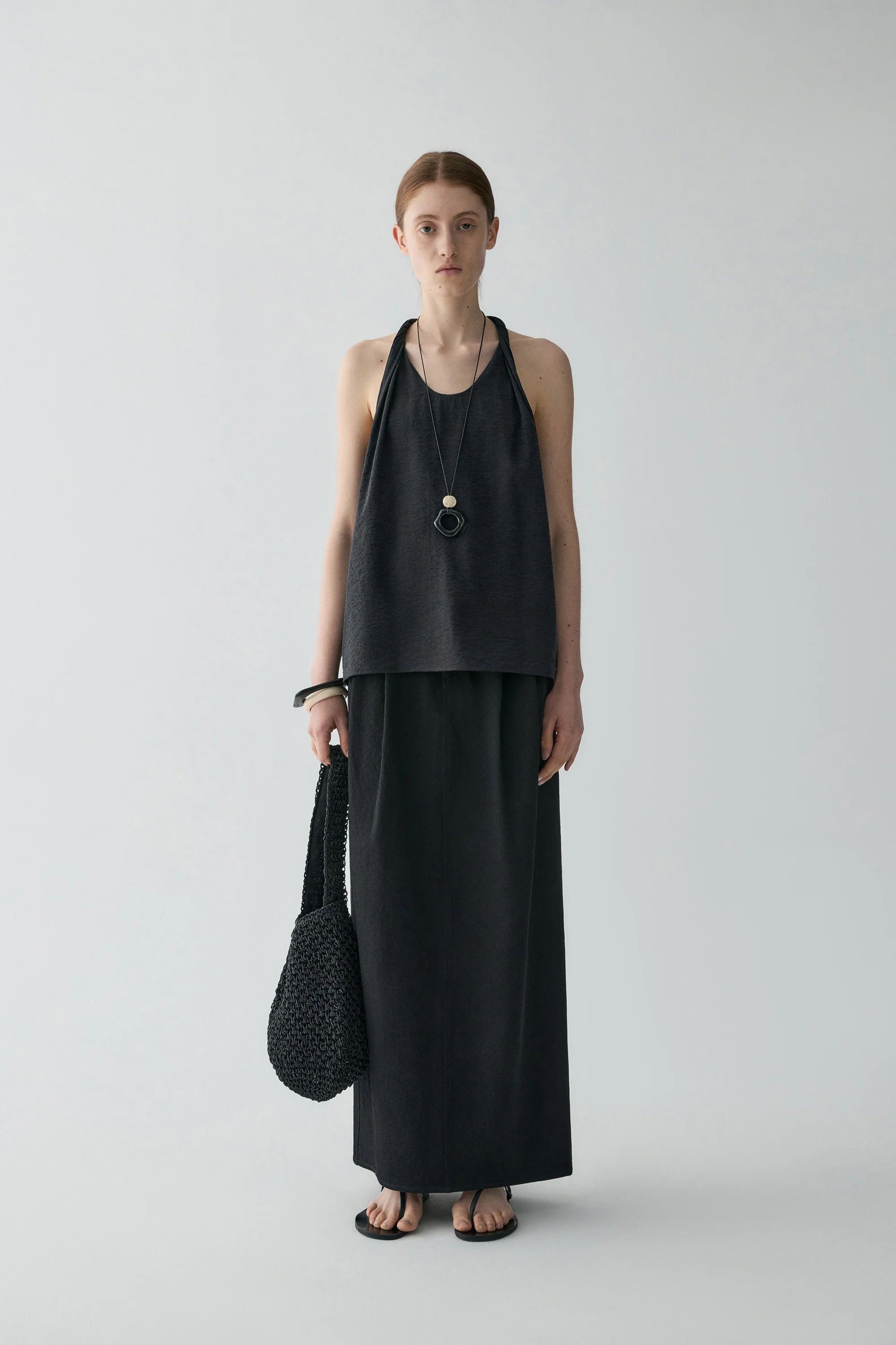 Halterneck Silk Top - Image 4
