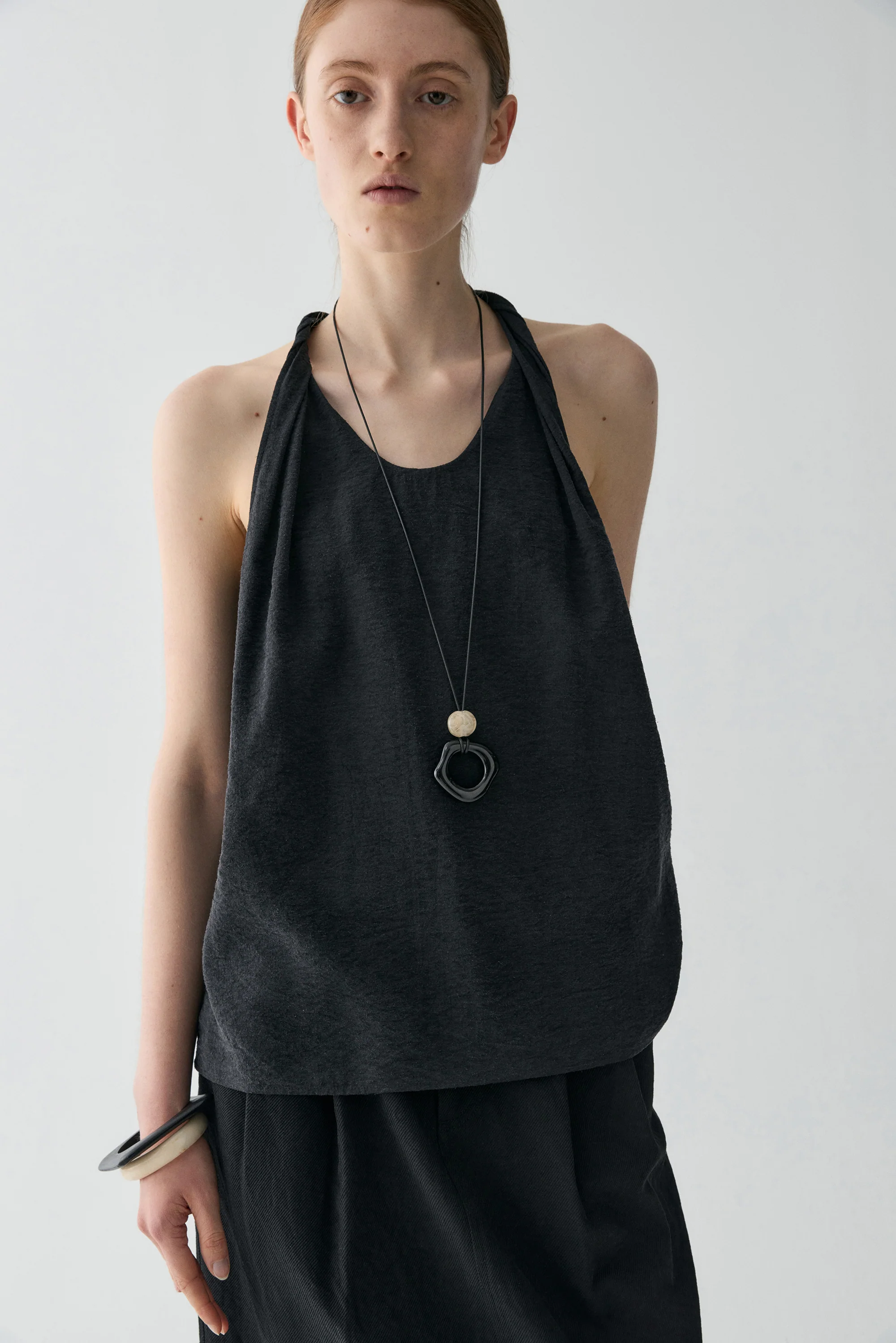 Halterneck Silk Top - Image 6