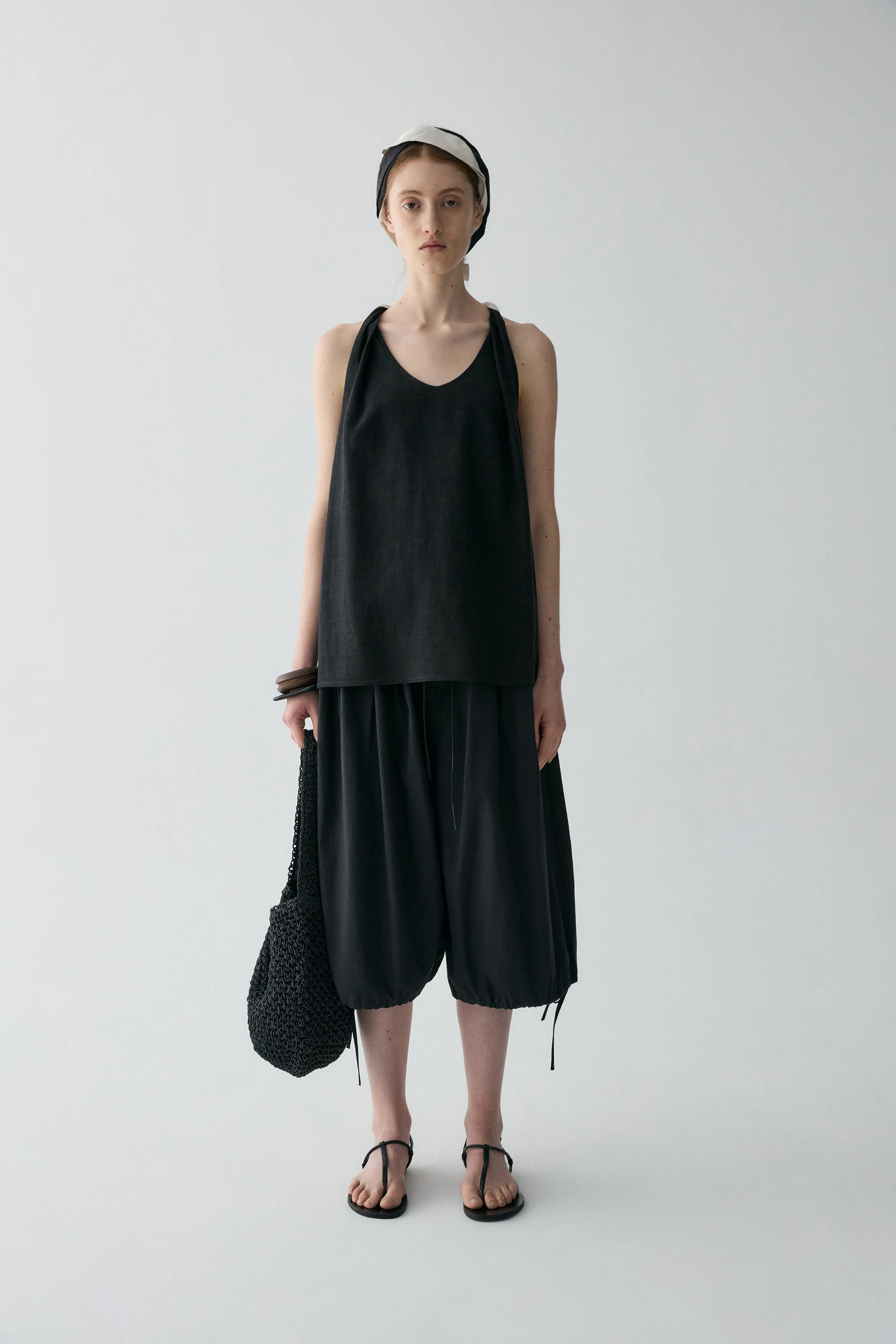 Two-tone Back Knot Top - Image 3