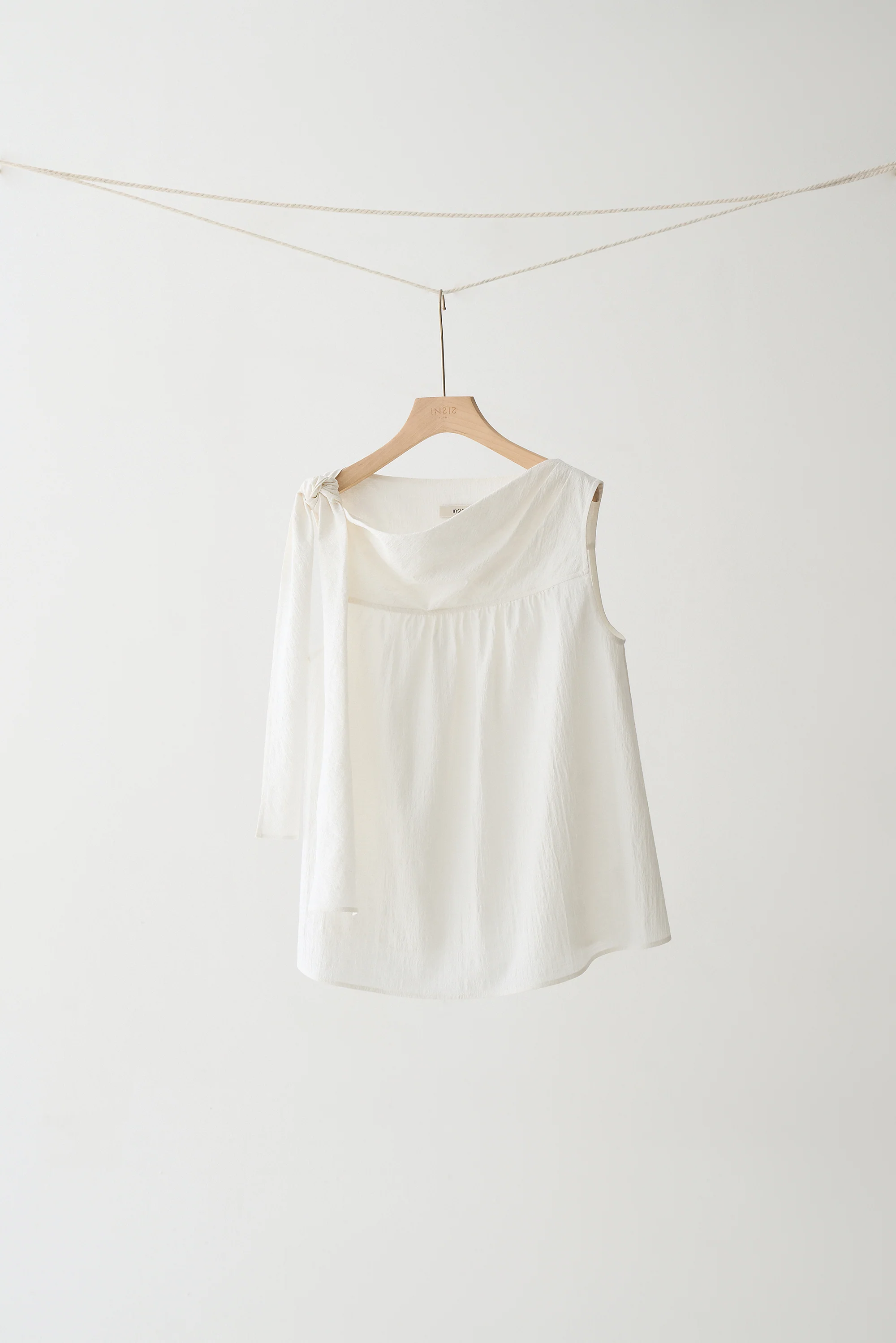 Knot-detail Cotton Top - Image 2