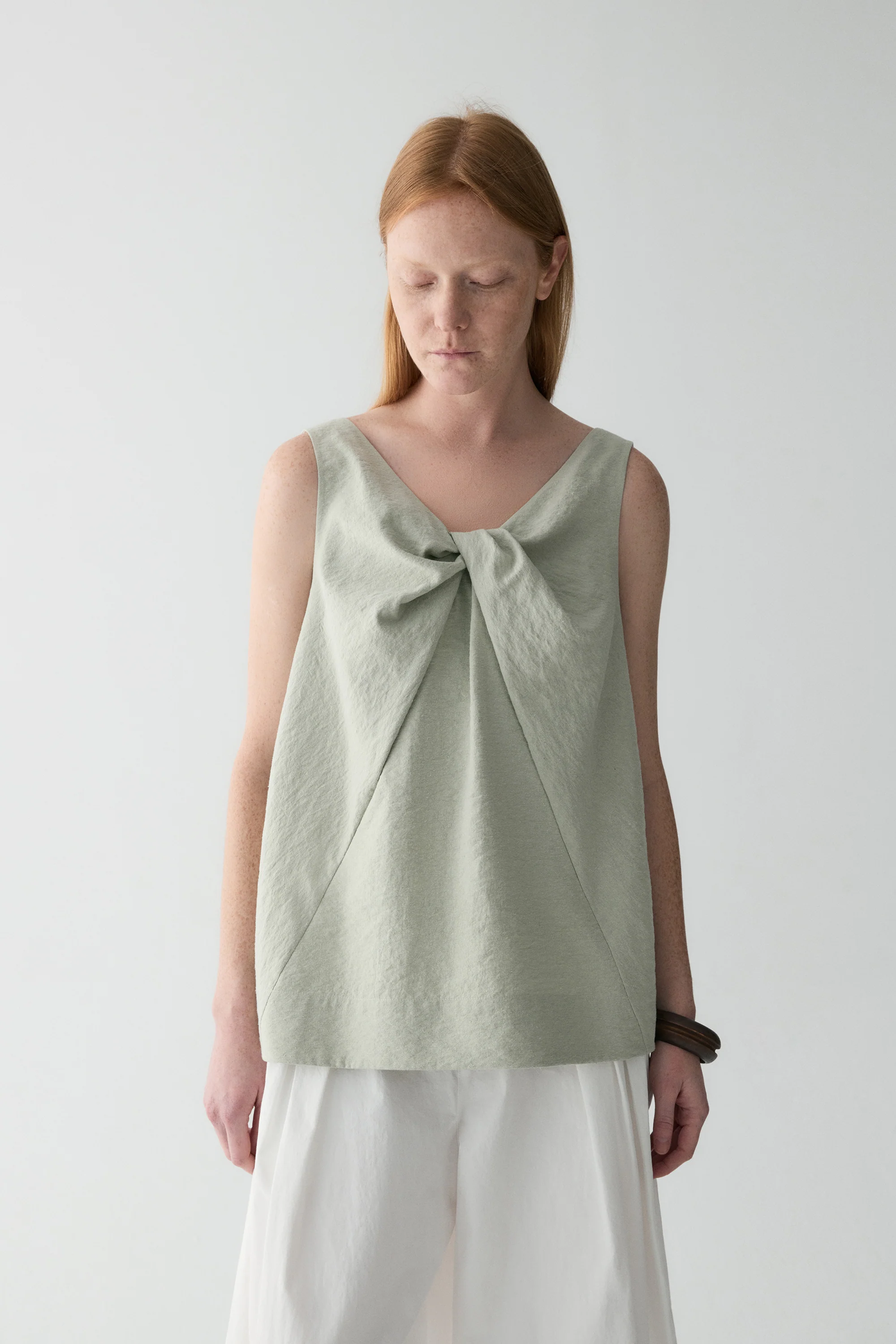 Bow Knot Silk Top
