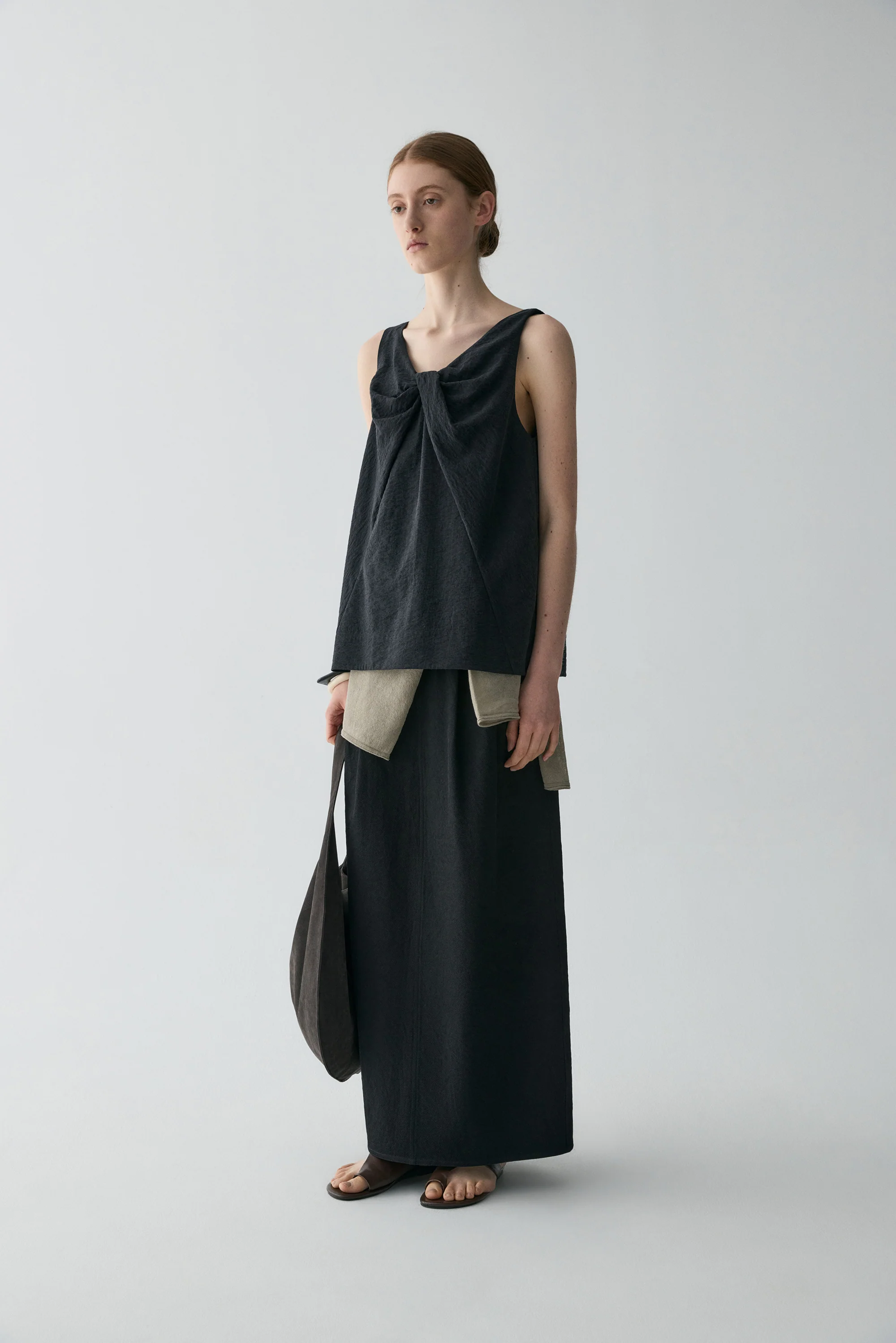 Bow Knot Silk Top - Image 14