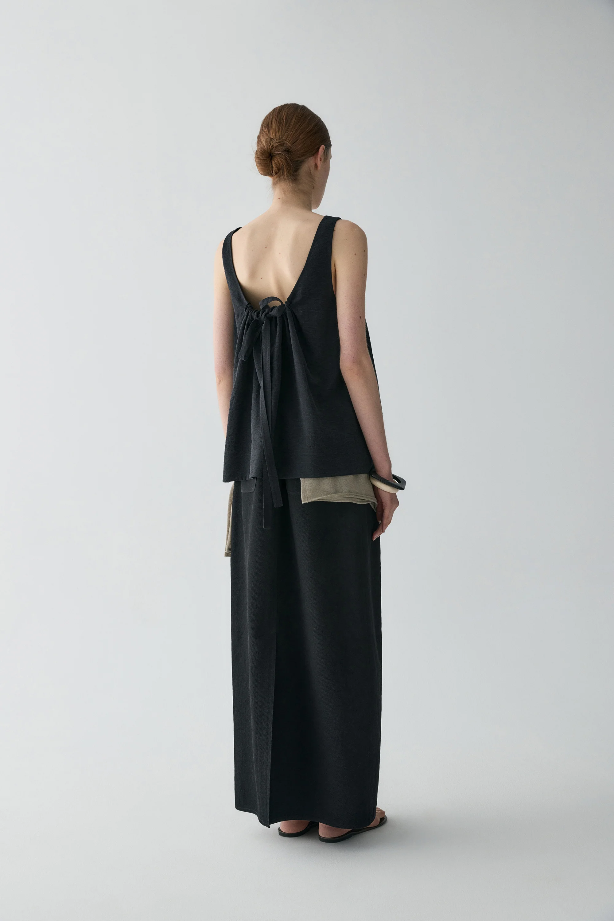 Bow Knot Silk Top - Image 15
