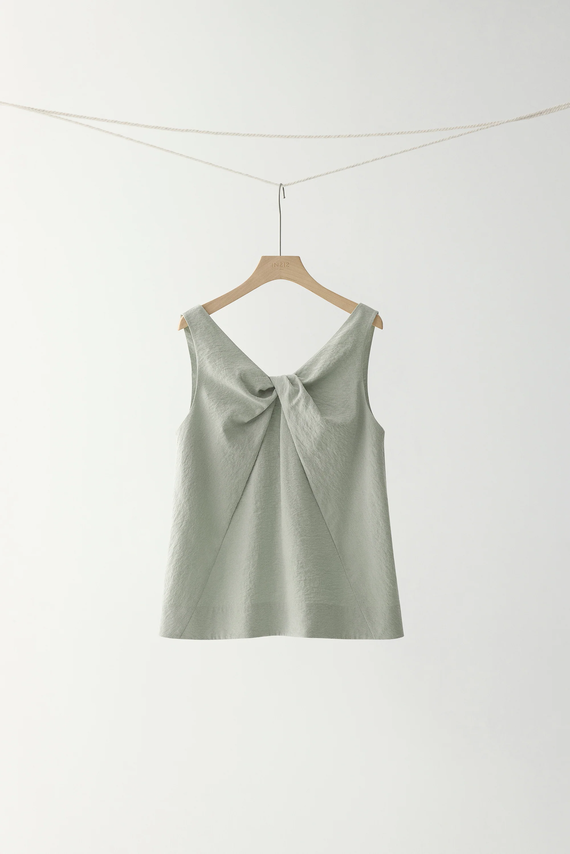 Bow Knot Silk Top - Image 2