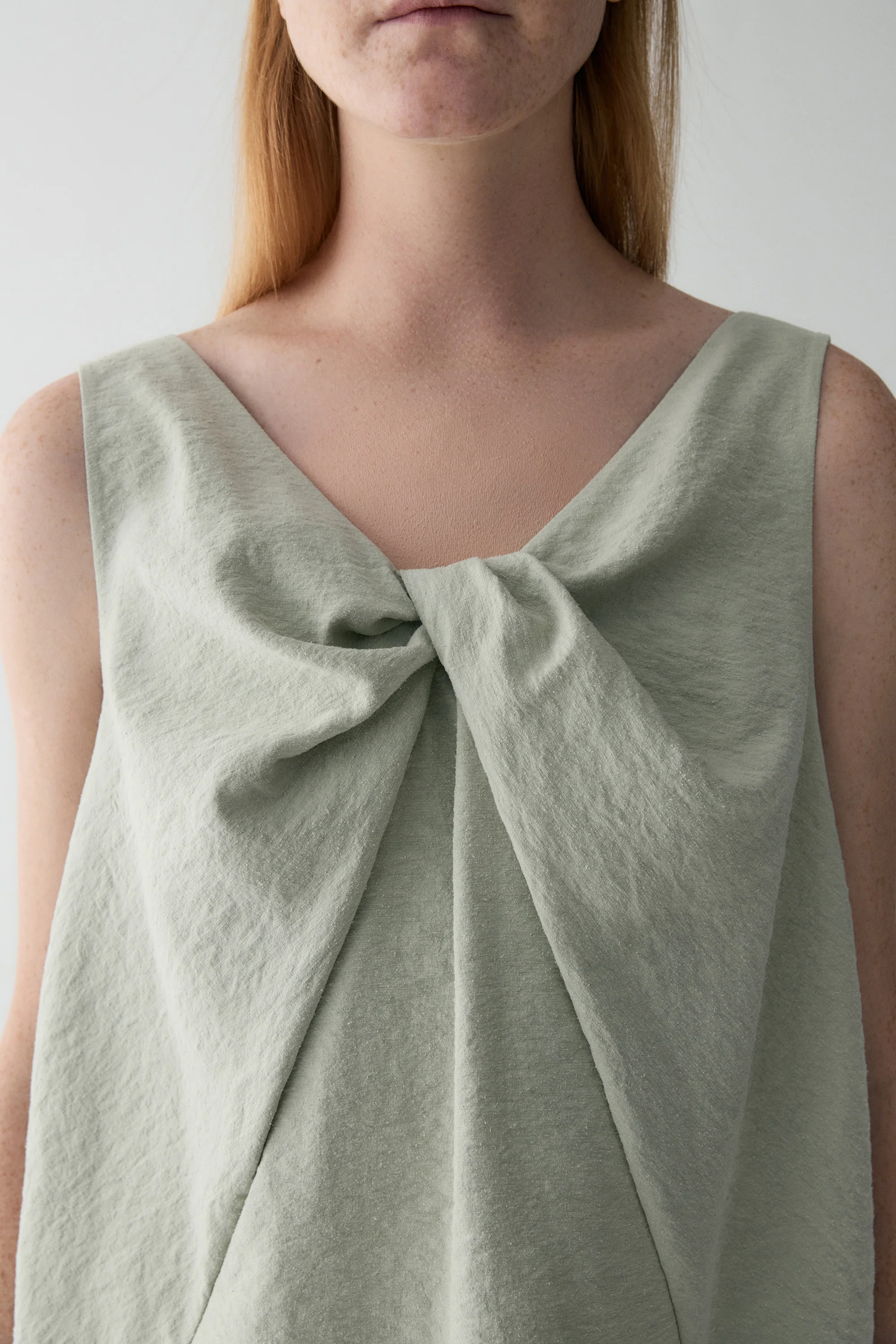 Bow Knot Silk Top - Image 9