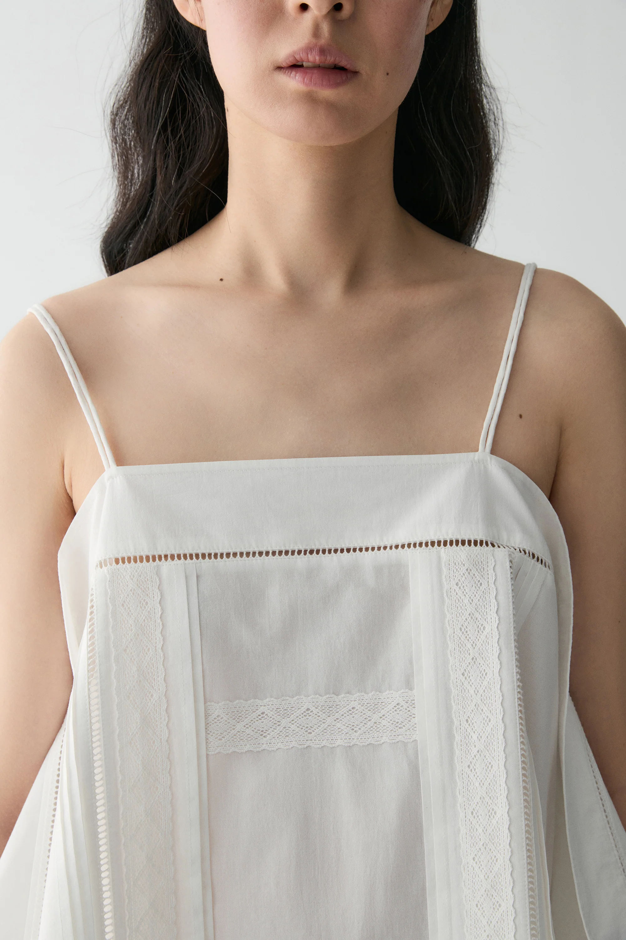 Embroidered Scarf Cami Top - Image 12