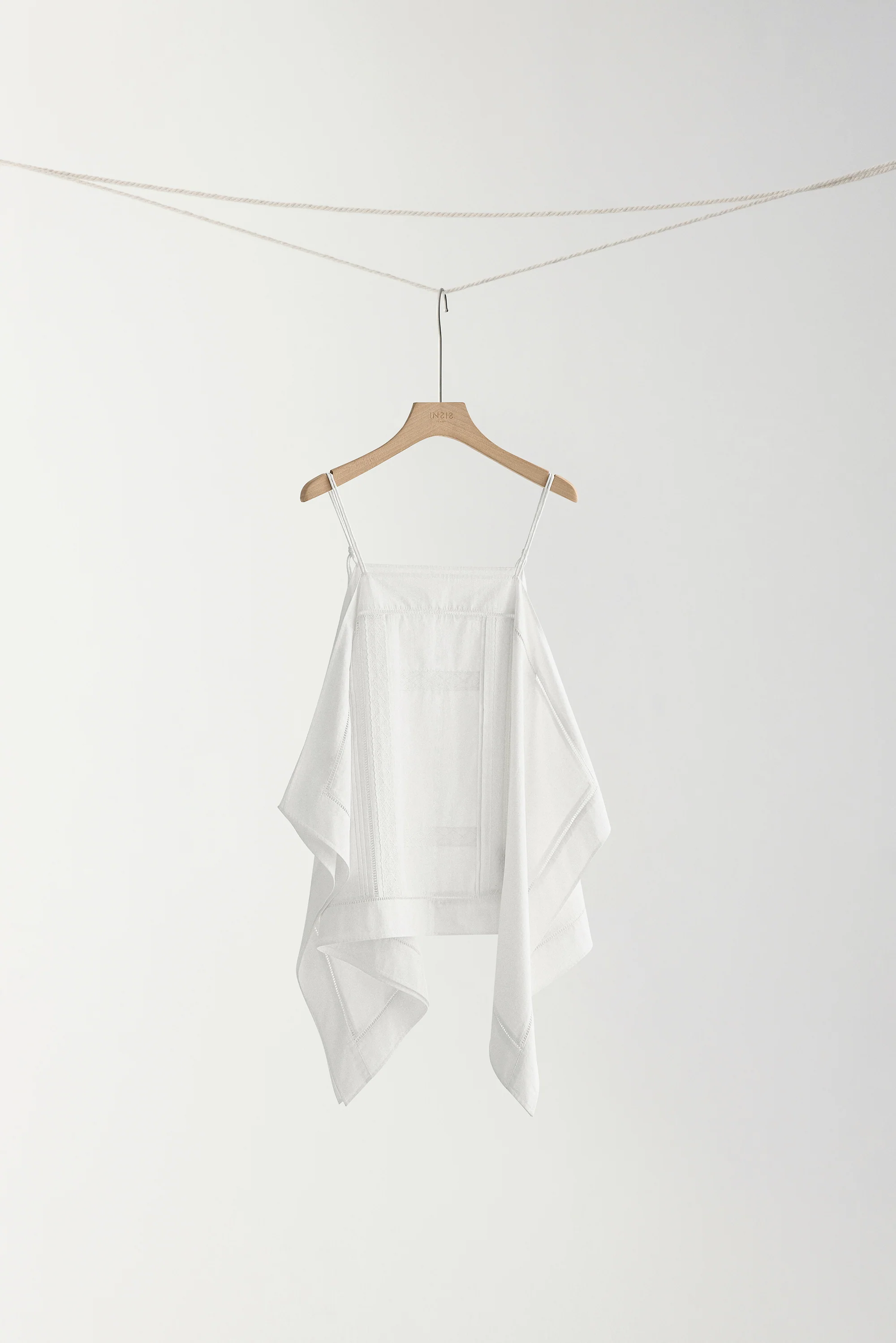 Embroidered Scarf Cami Top - Image 2