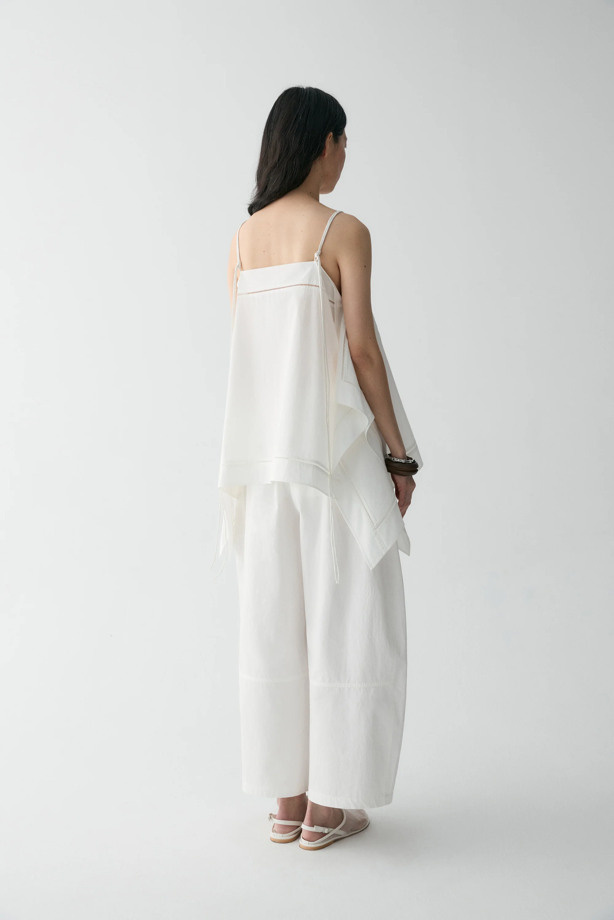 Embroidered Scarf Cami Top - Image 7