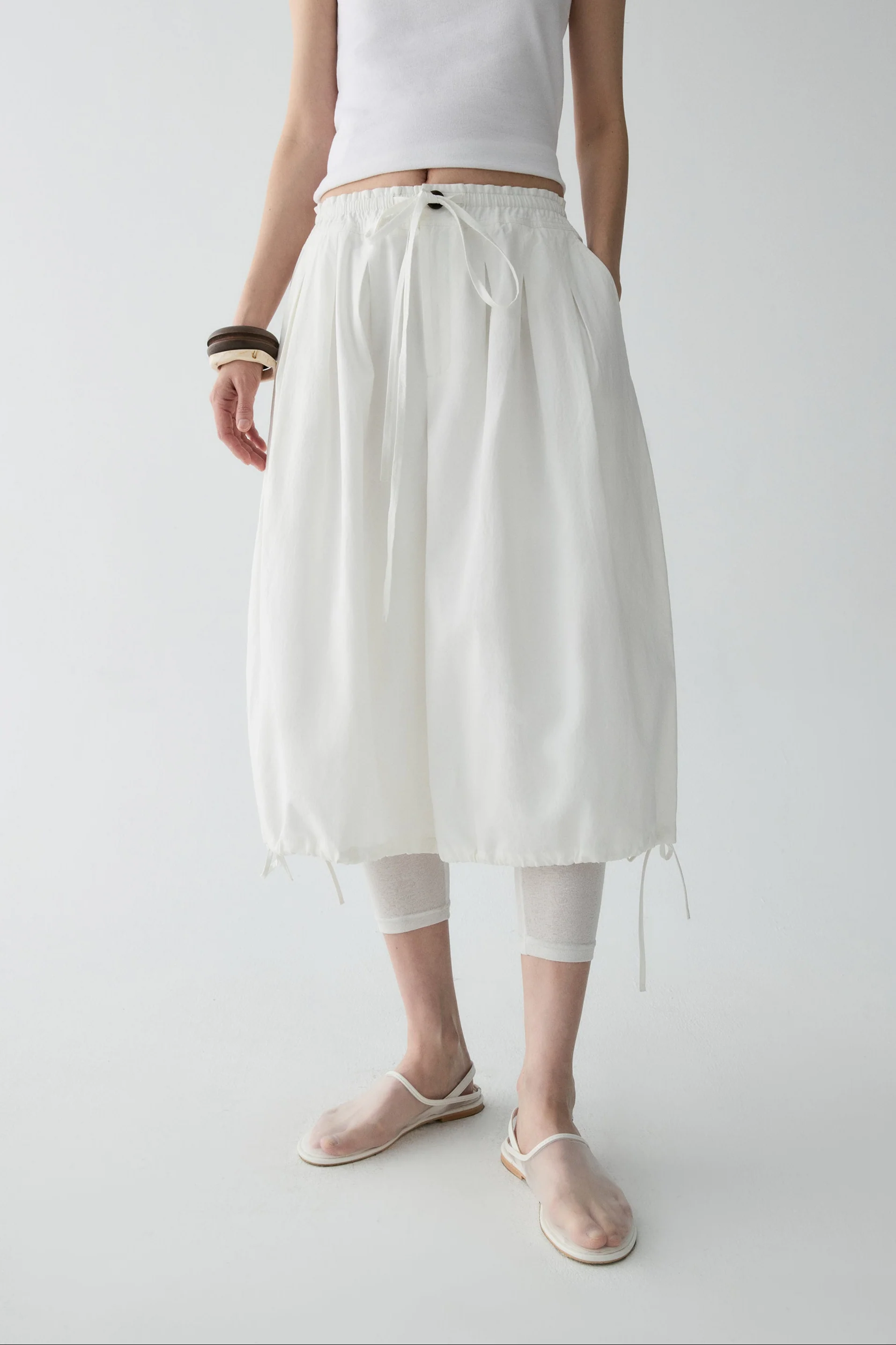 Elasticated Cotton Shorts - Image 22