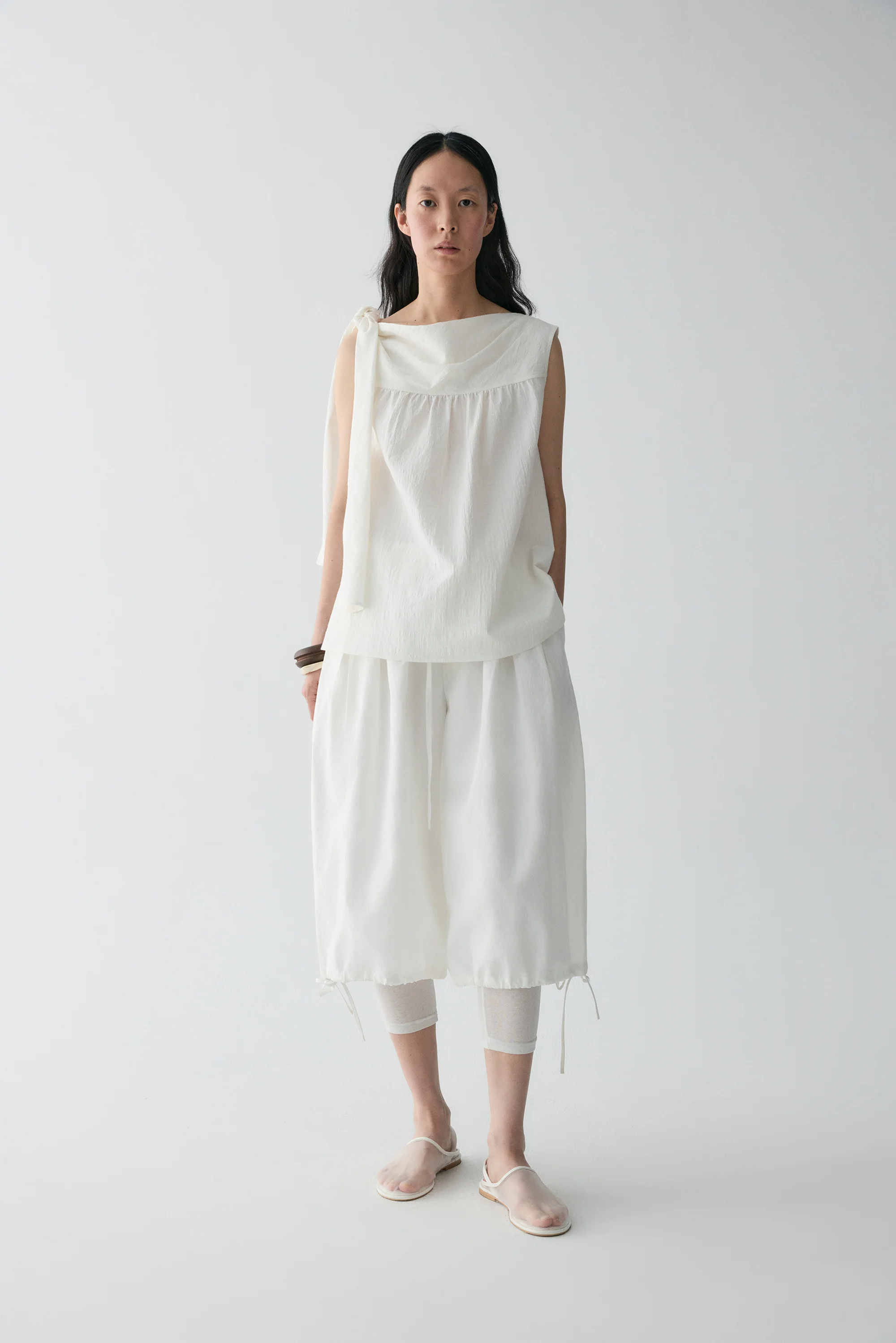 Elasticated Cotton Shorts - Image 3