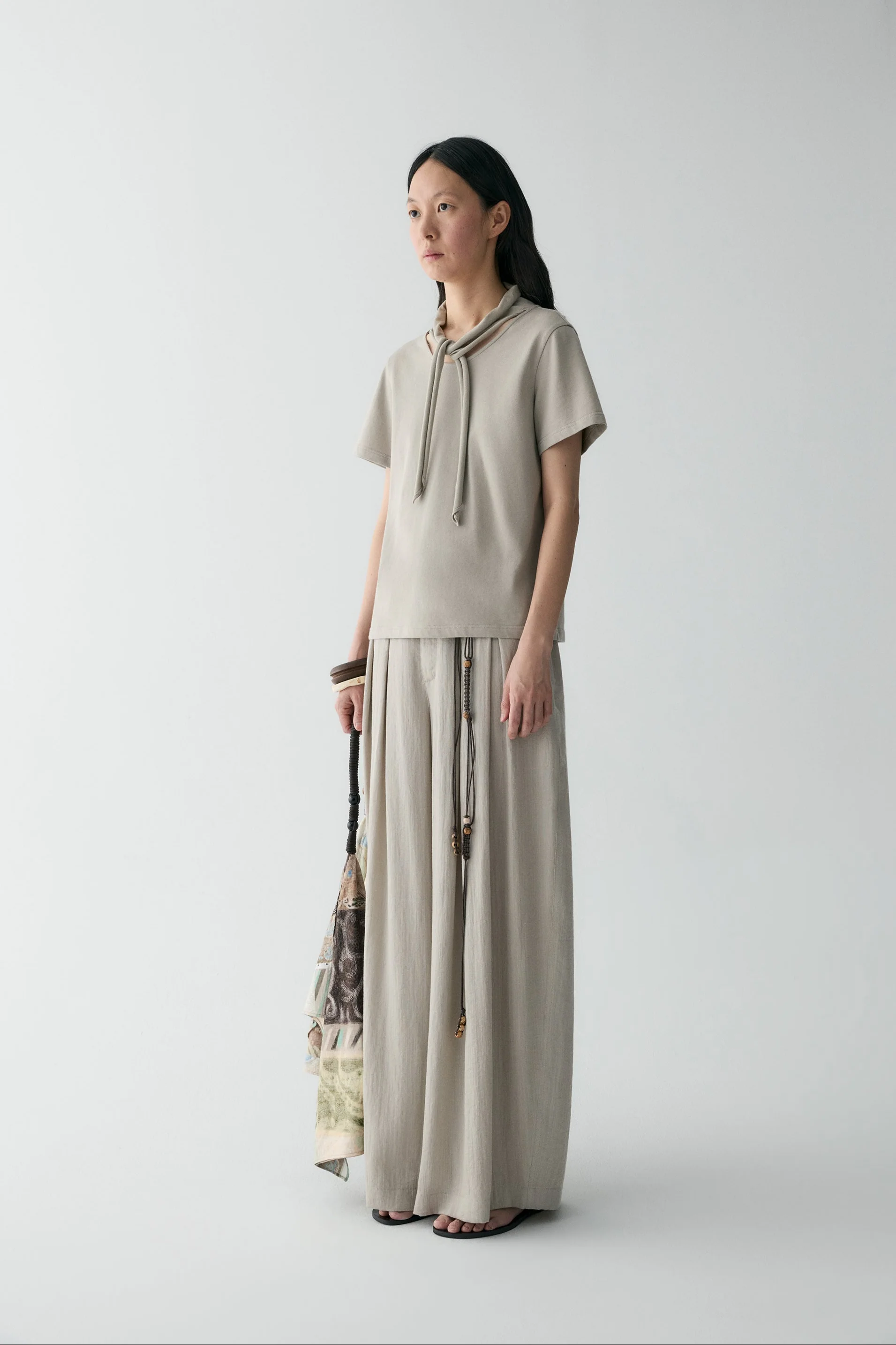 Tailored Wide-leg Trousers - Image 14