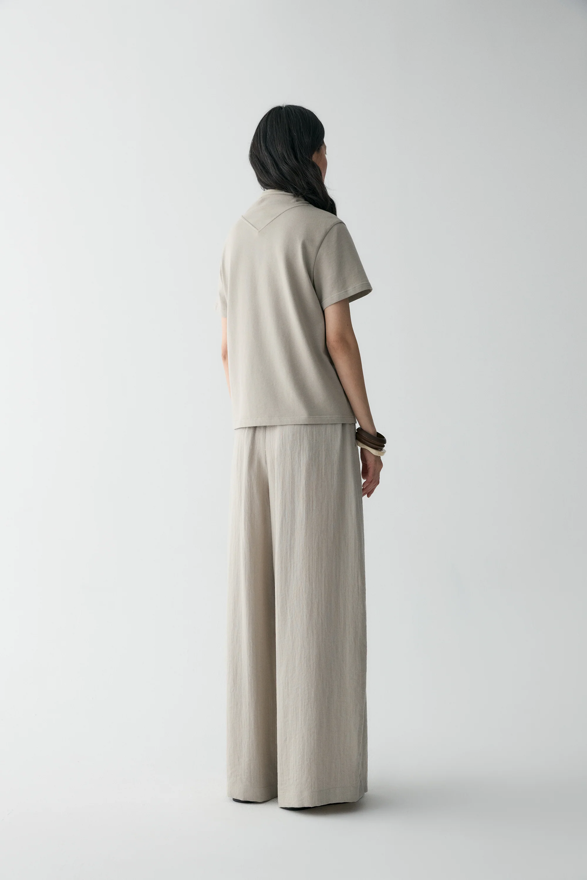 Tailored Wide-leg Trousers - Image 15