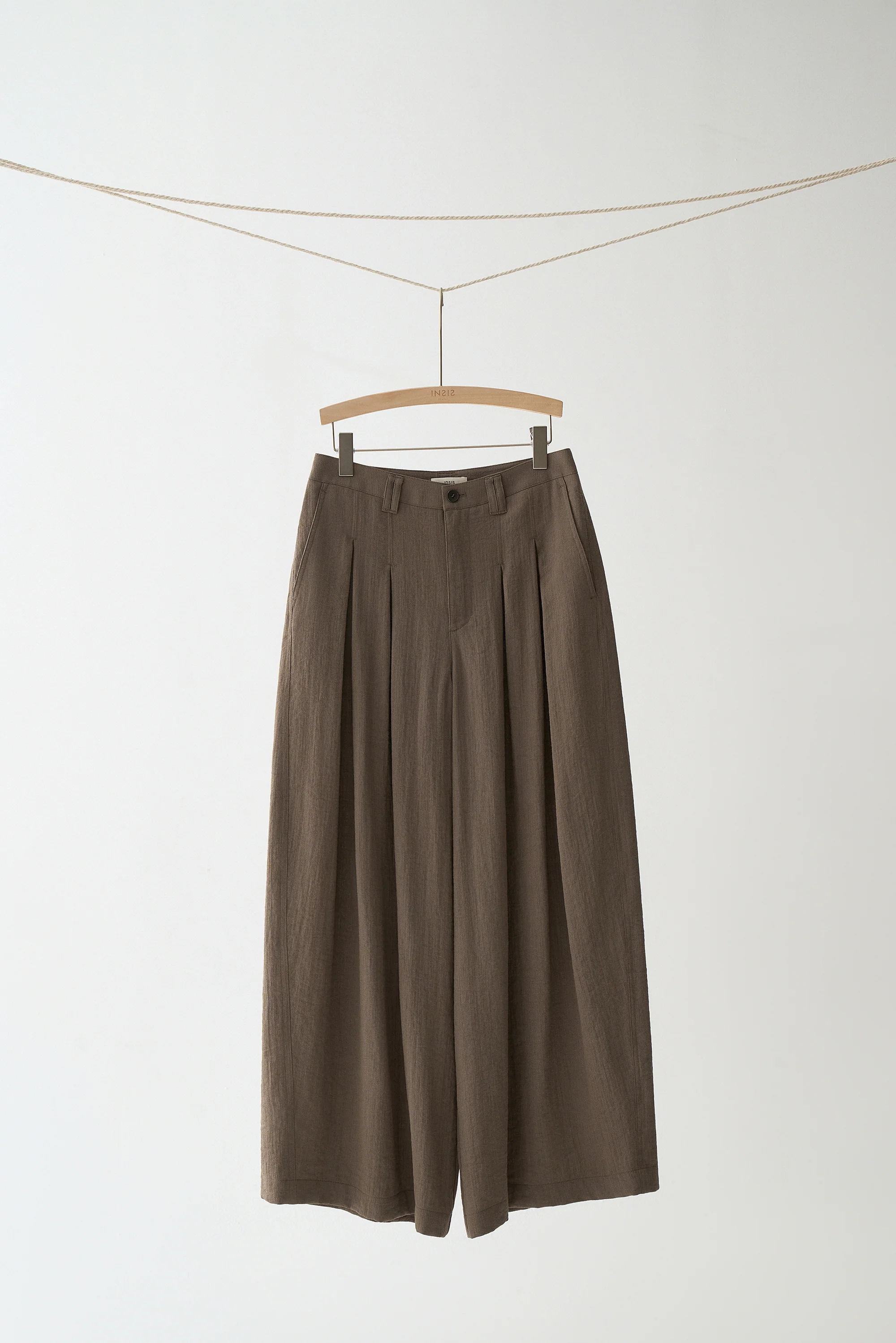 Tailored Wide-leg Trousers - Image 2