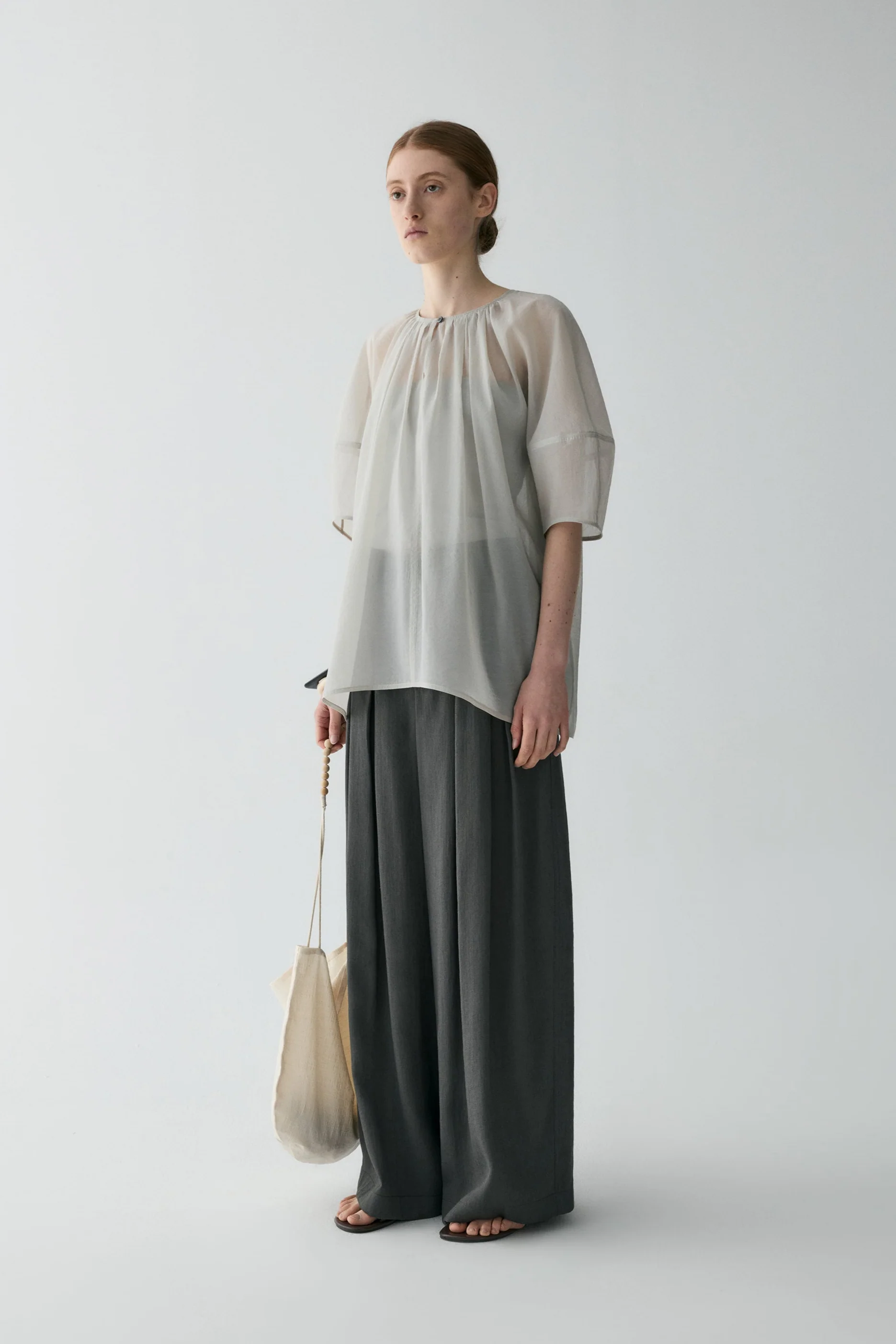 Tailored Wide-leg Trousers - Image 21