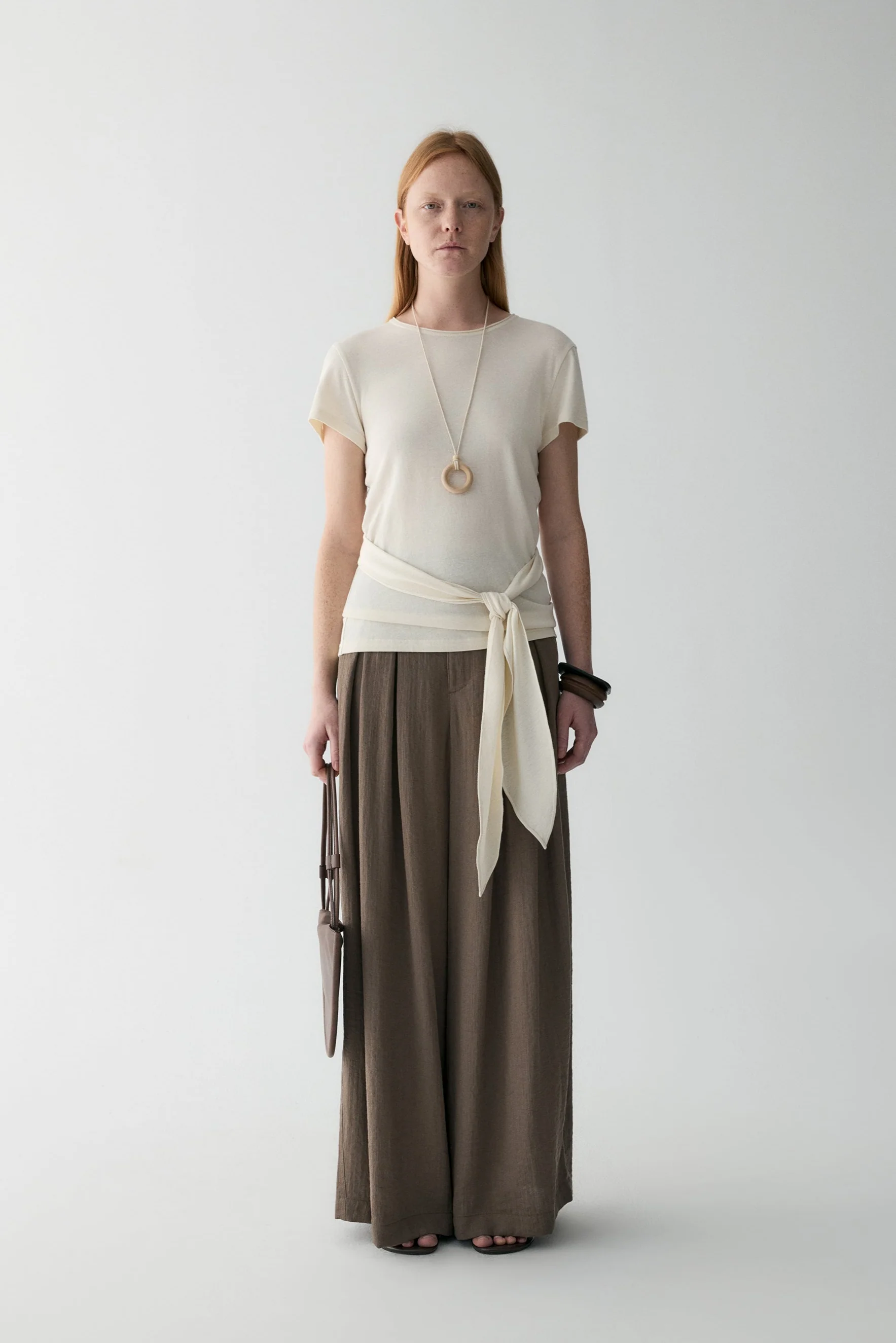 Tailored Wide-leg Trousers - Image 3