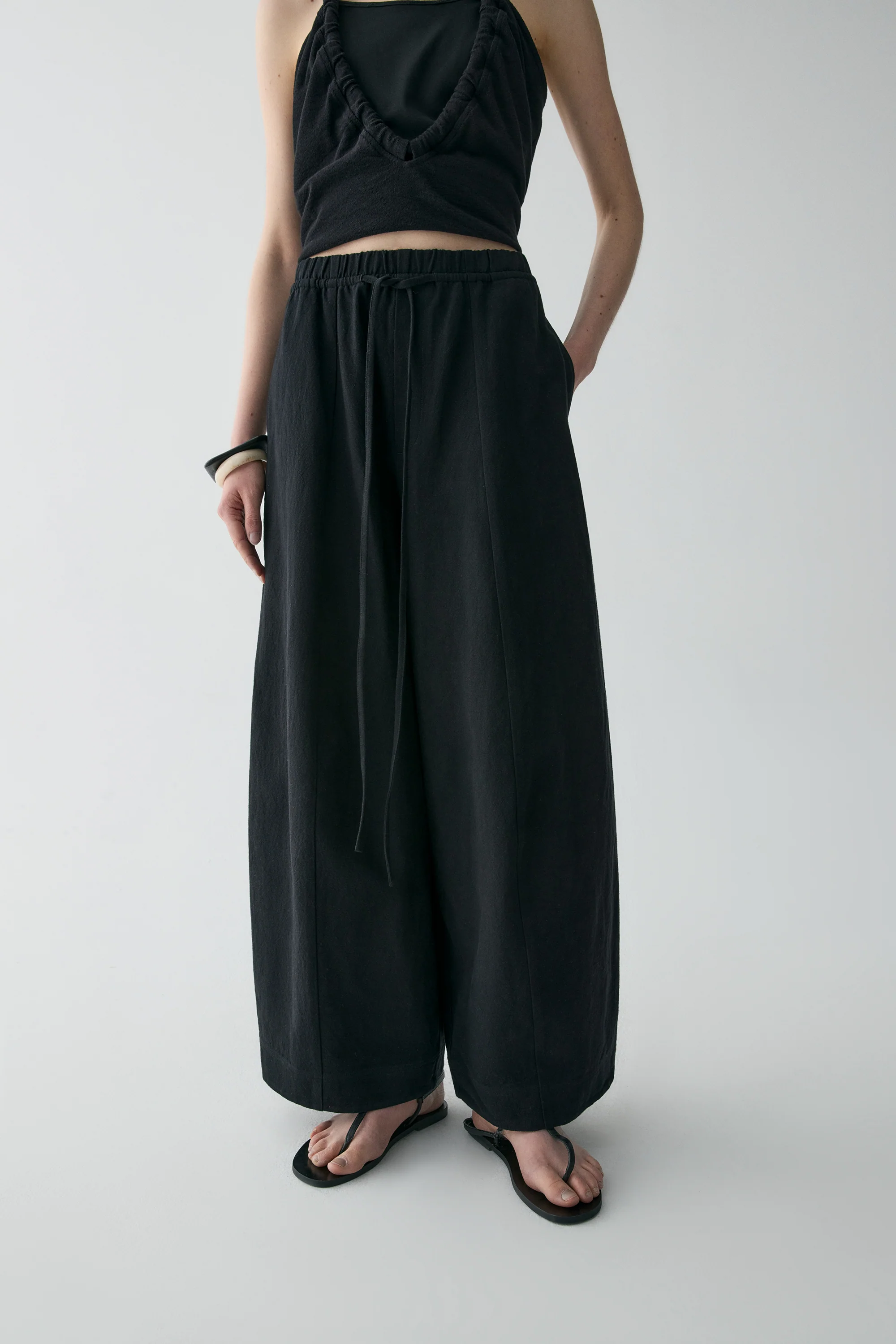 Cotton-linen Ballon Pants - Image 22