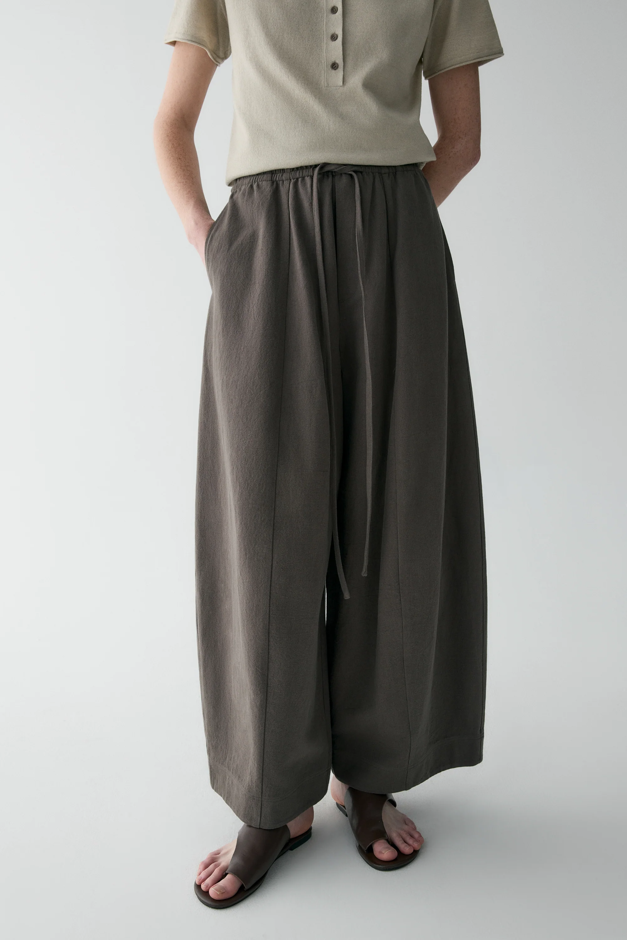 Cotton-linen Ballon Pants - Image 9