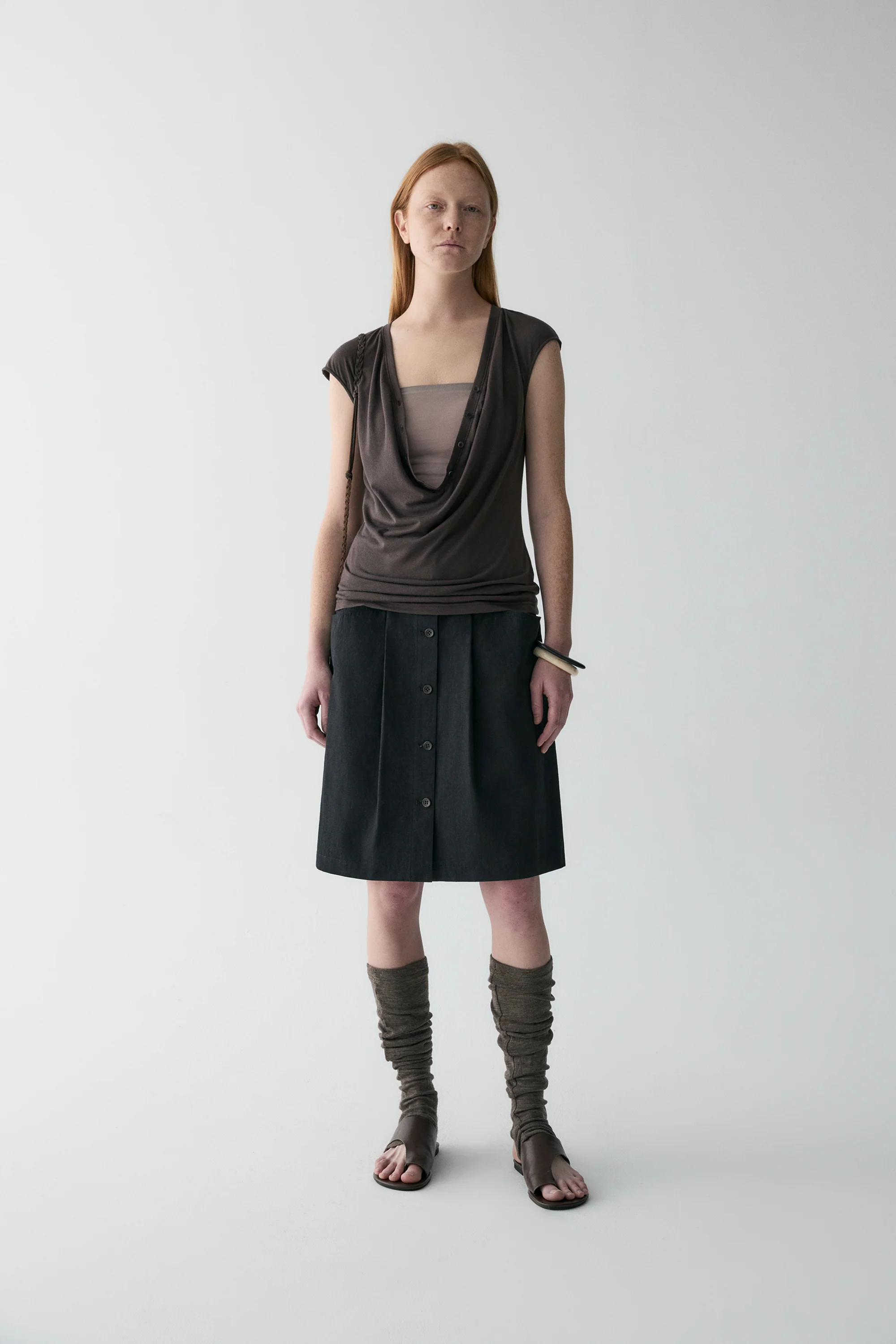 Chinese-inspired A-line Skirt - Image 10