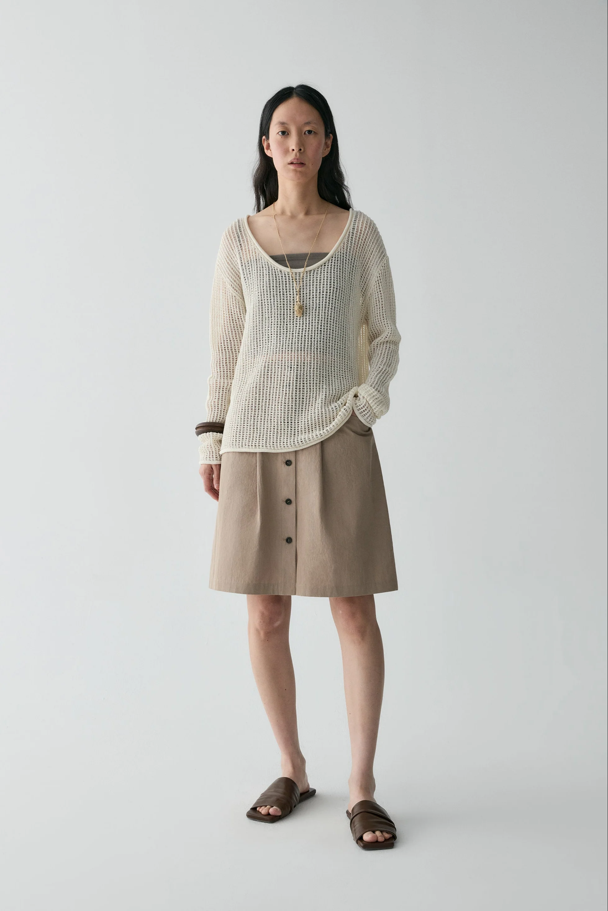 Chinese-inspired A-line Skirt - Image 4