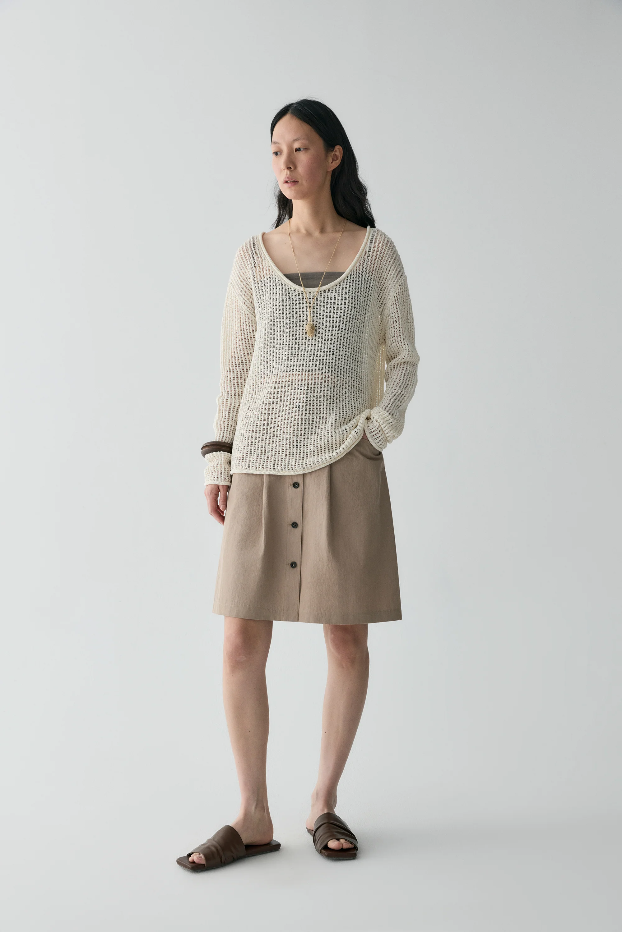 Chinese-inspired A-line Skirt - Image 5