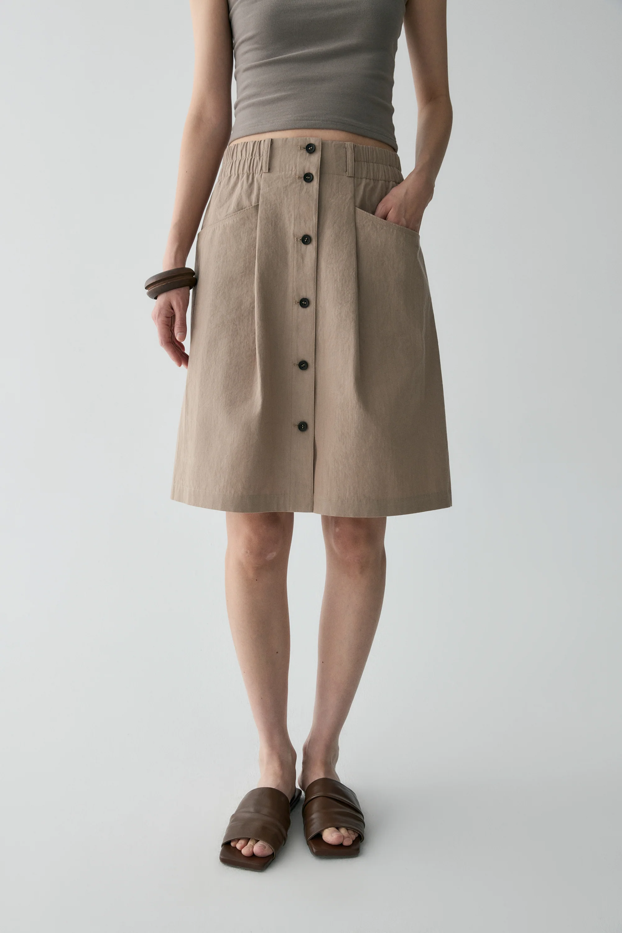 Chinese-inspired A-line Skirt - Image 7