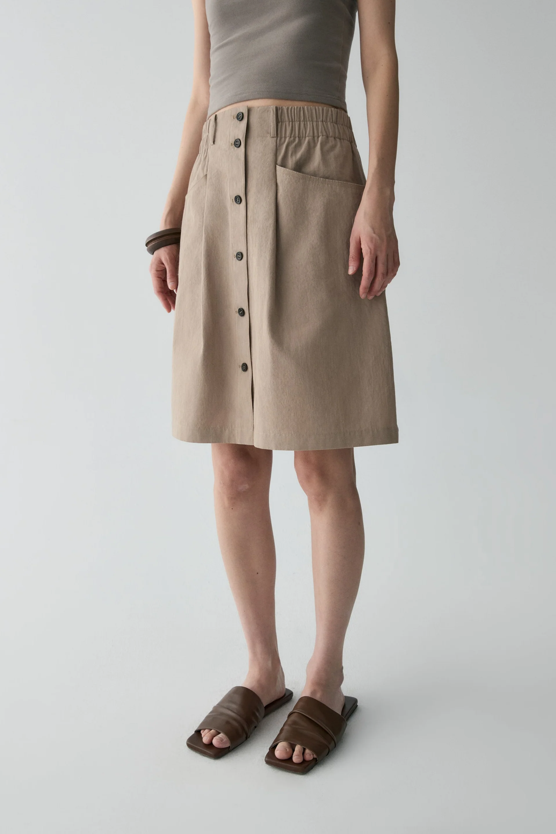 Chinese-inspired A-line Skirt - Image 8