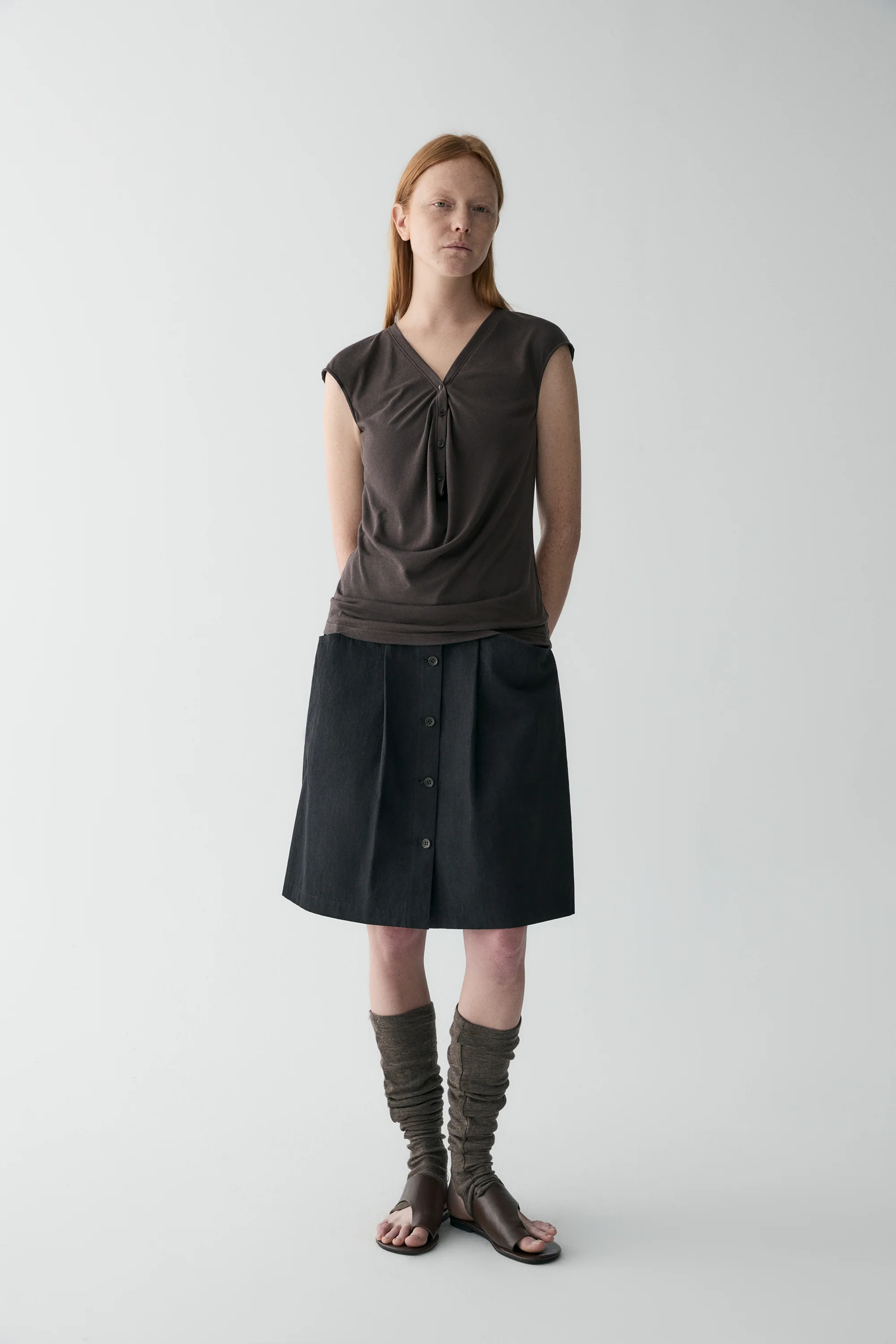 Chinese-inspired A-line Skirt - Image 9