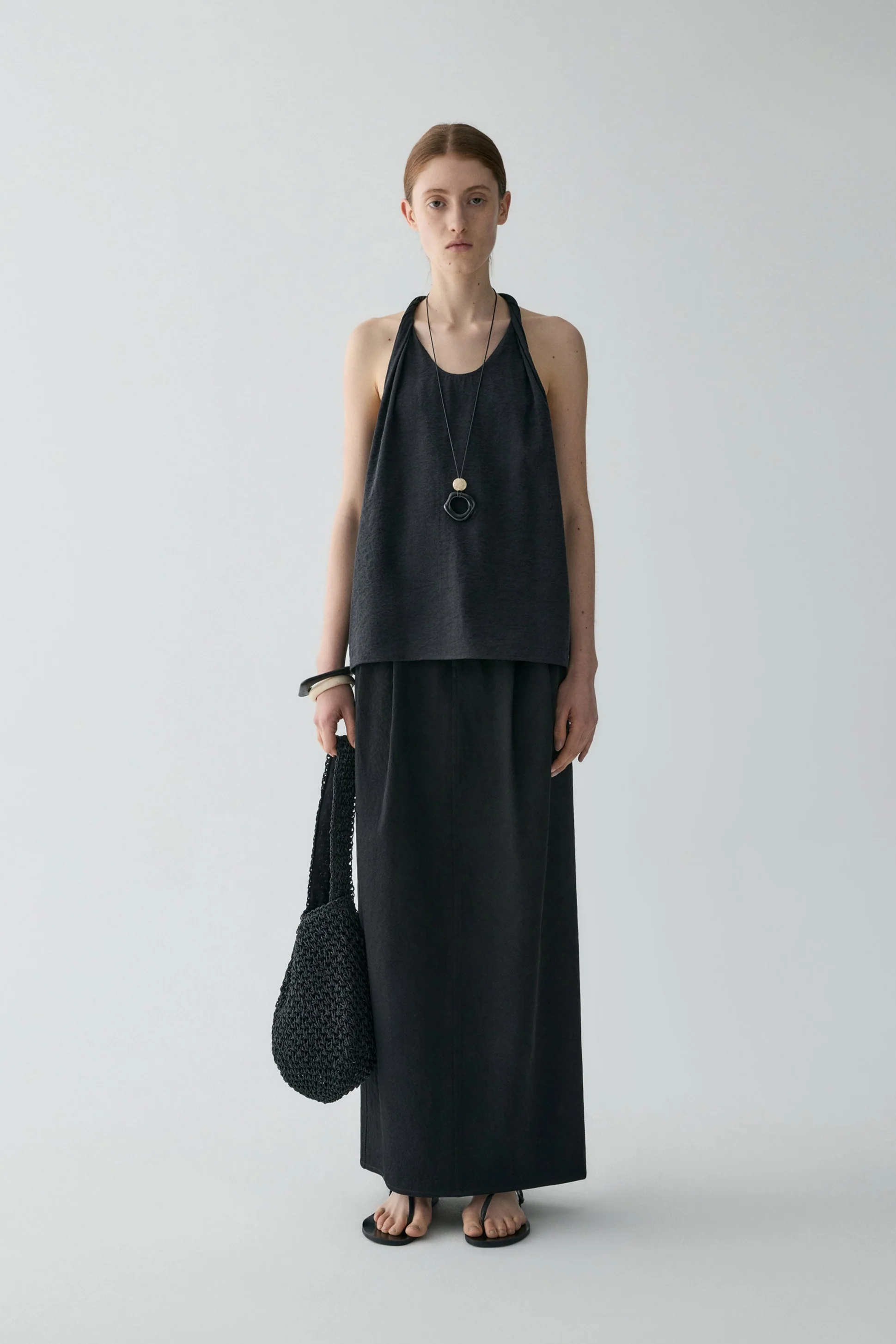 Pleated Maxi Skirt - Image 3