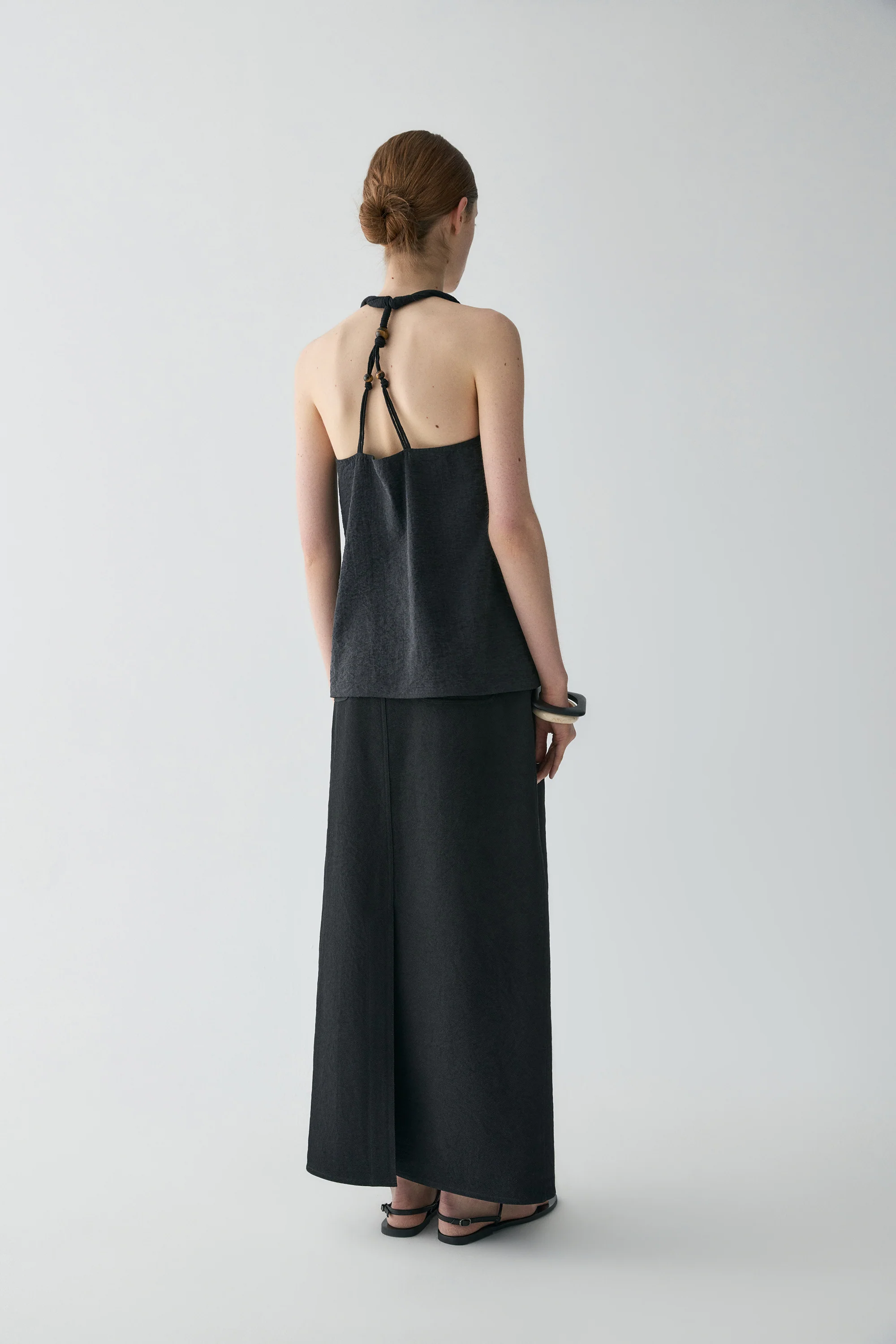 Pleated Maxi Skirt - Image 6