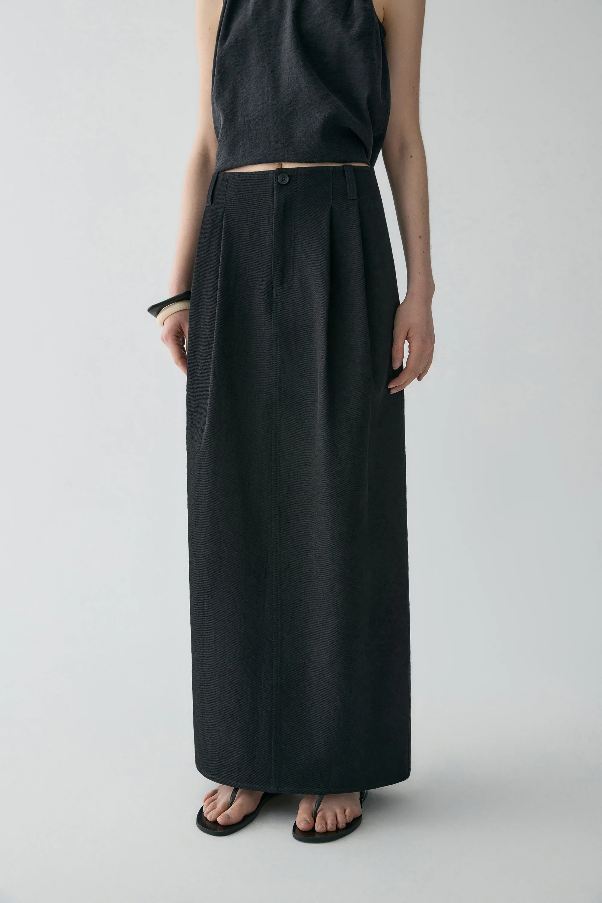Pleated Maxi Skirt - Image 8