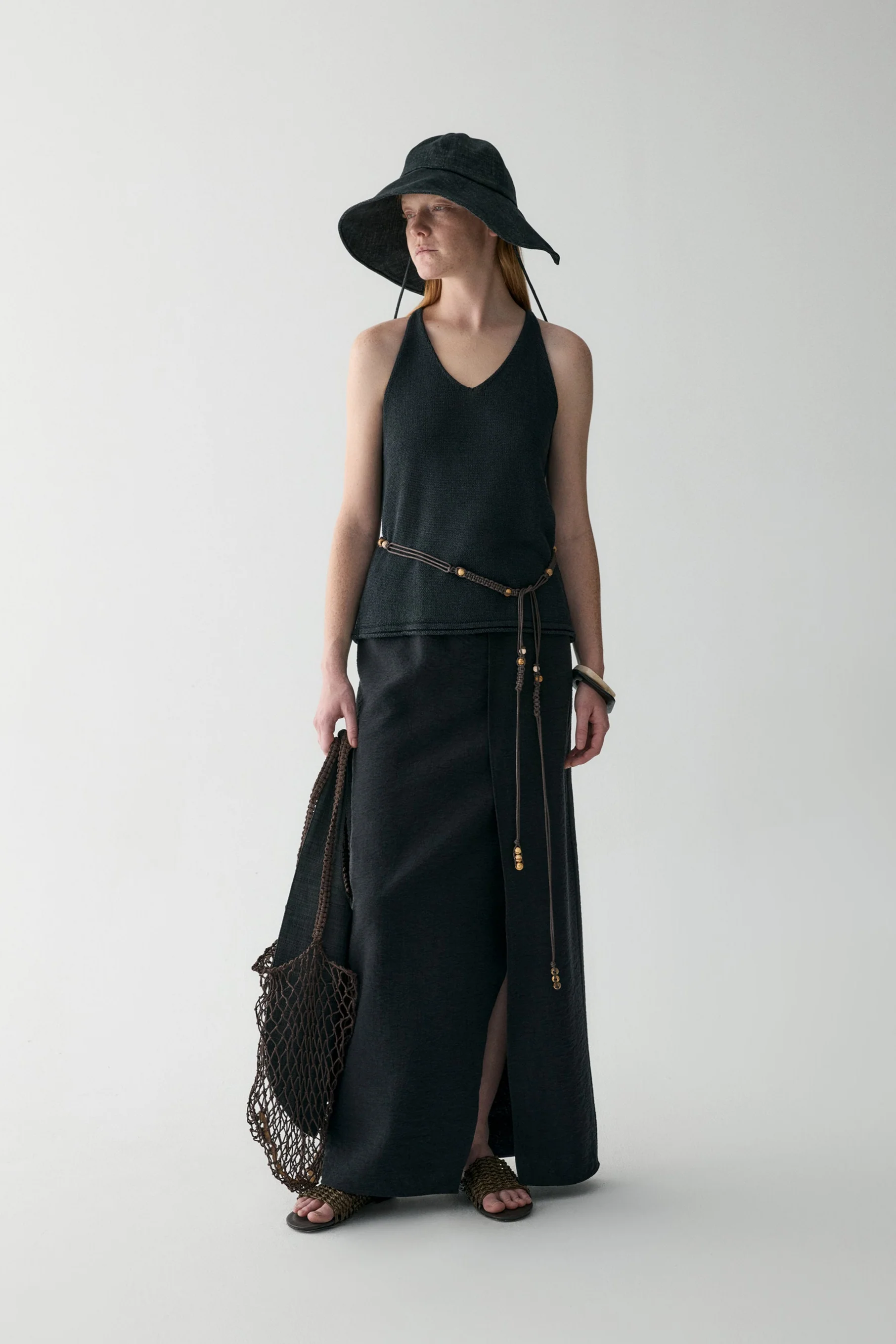 Chinese-inspried Silk Skirt