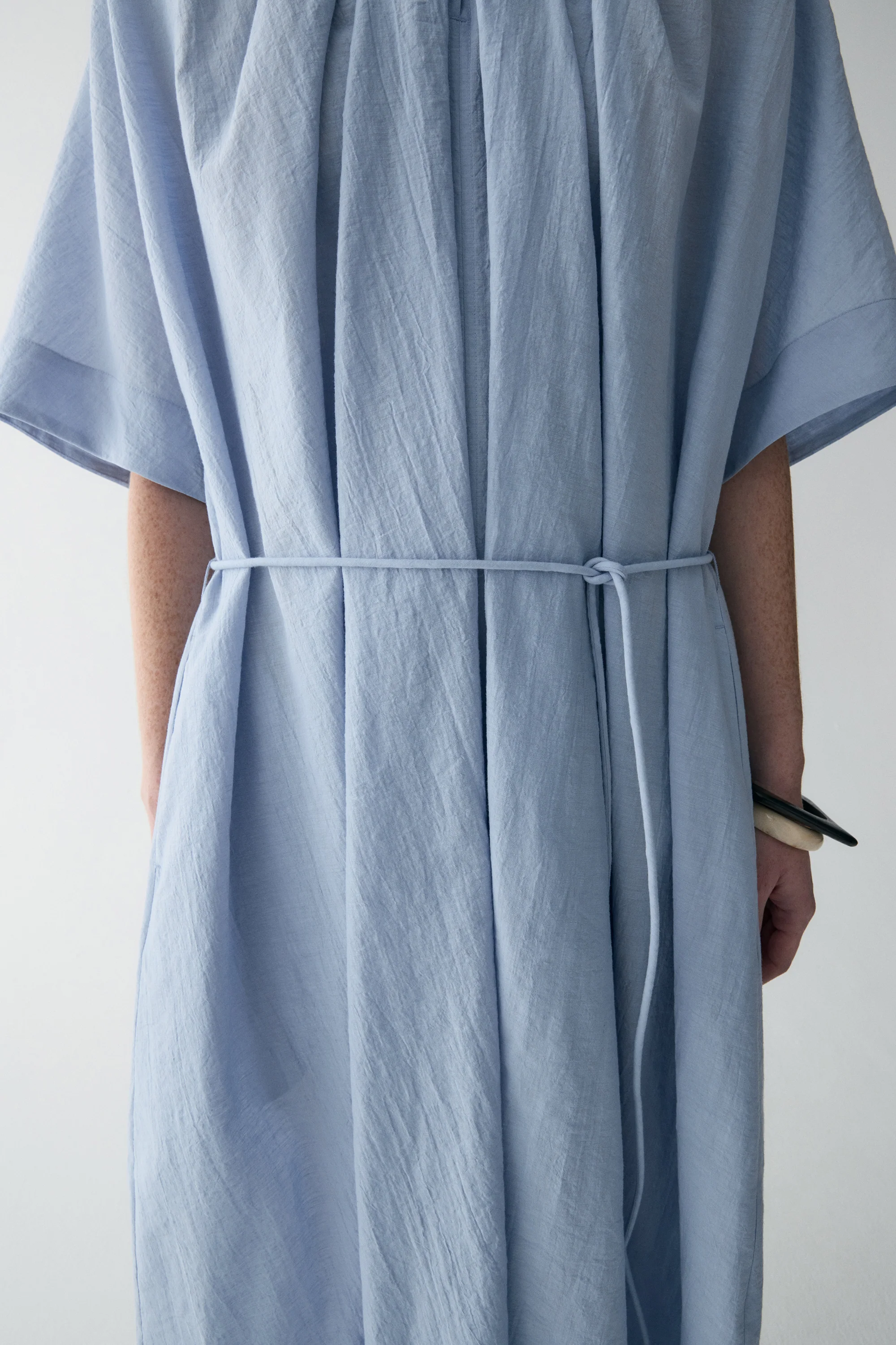 U-line Smock Cotton Dress - Image 13