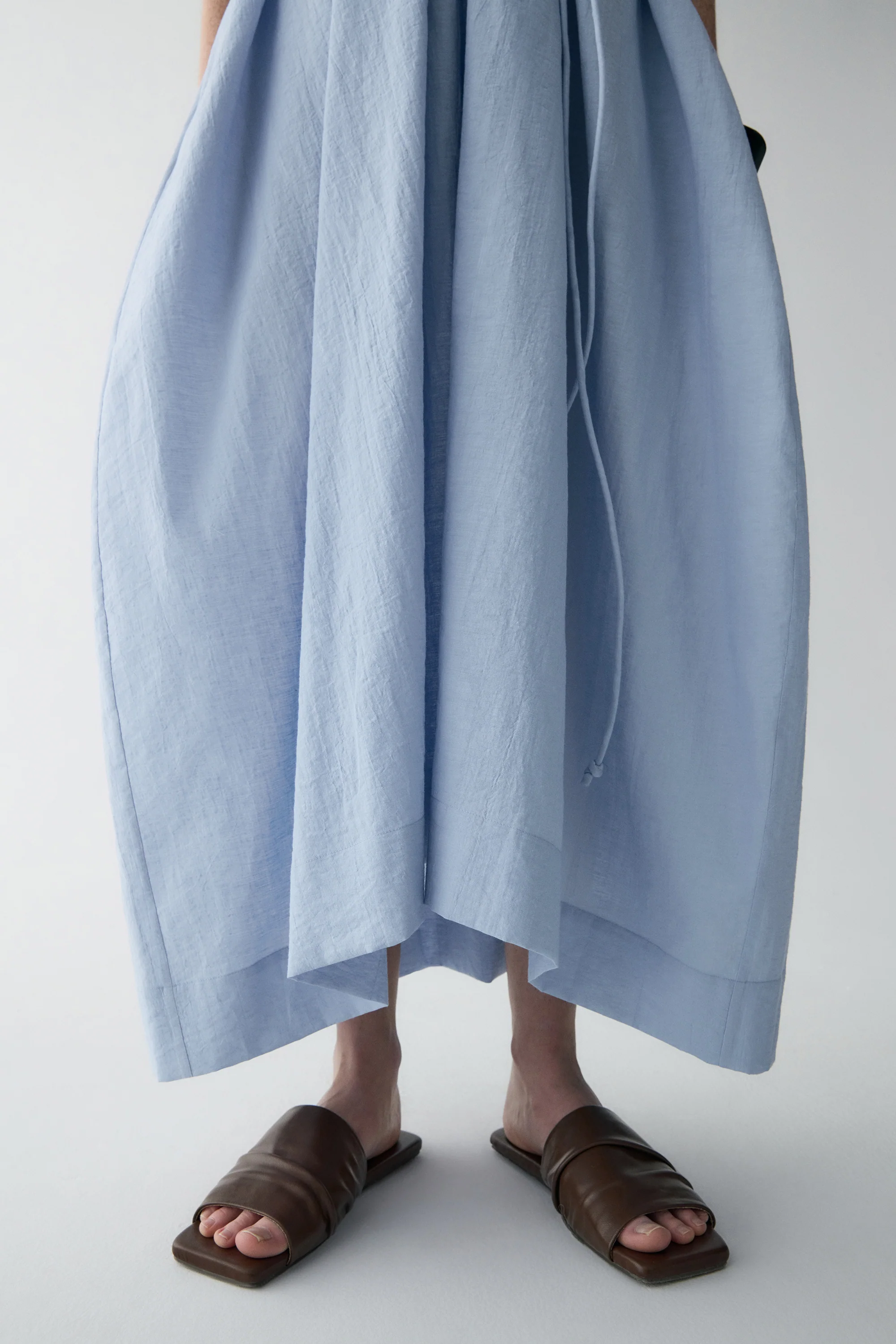 U-line Smock Cotton Dress - Image 14
